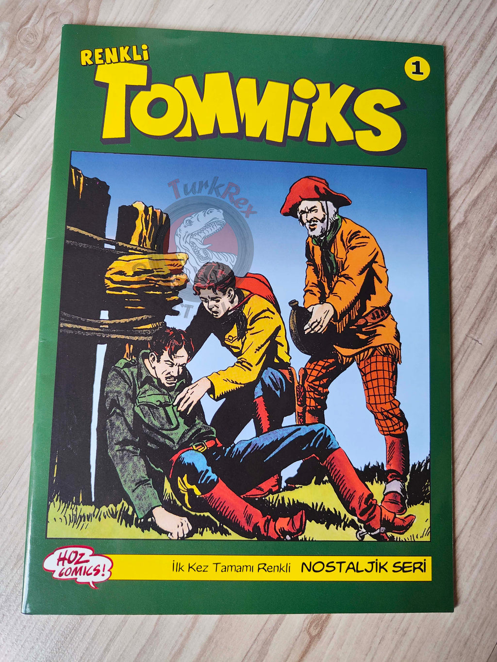 Capitan Miki #1 Il Ranger del Nevada Turkish Comic Turkey EsseGesse Colored