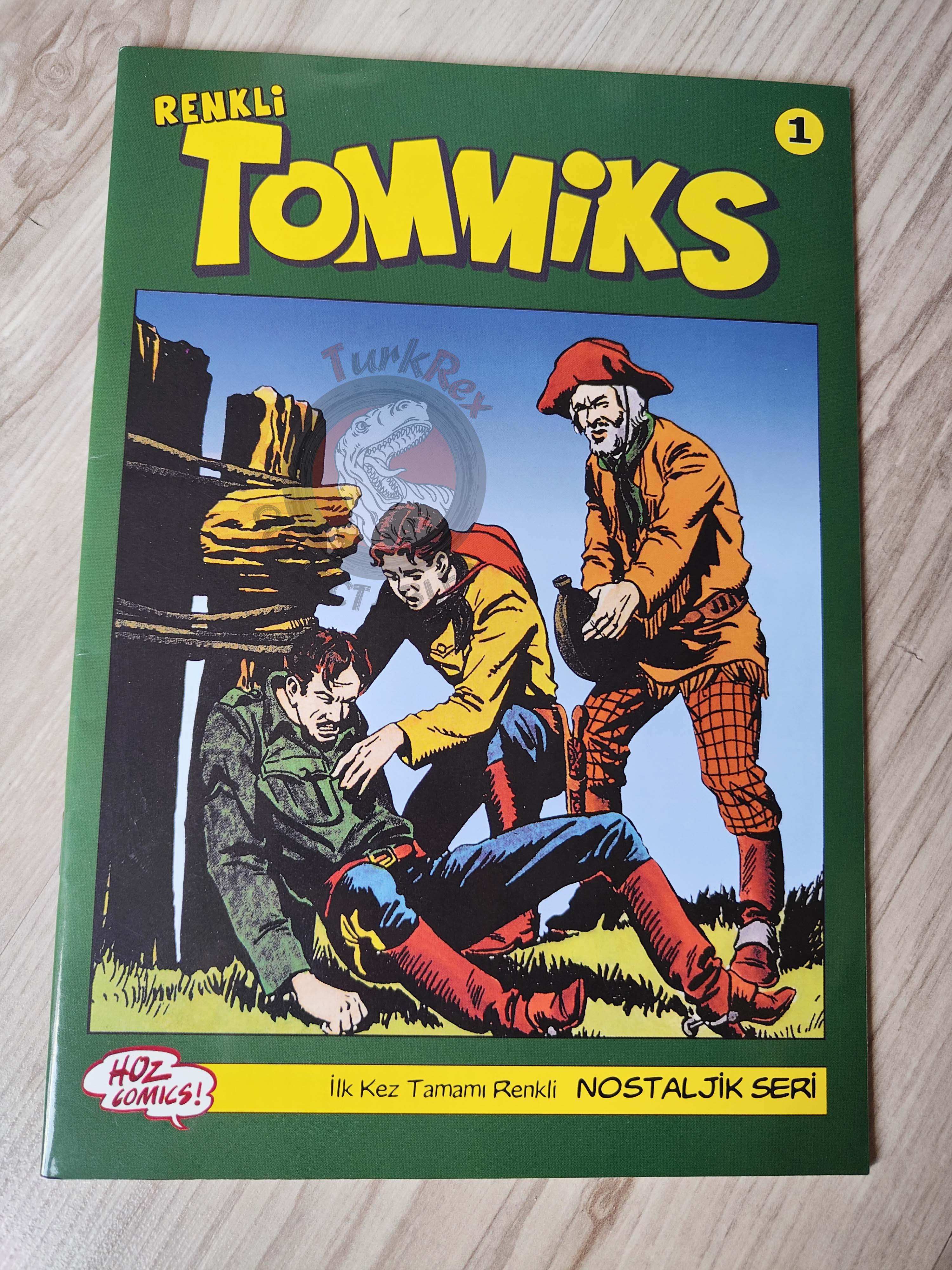 Capitan Miki #1 Il Ranger del Nevada Turkish Comic Turkey EsseGesse Colored