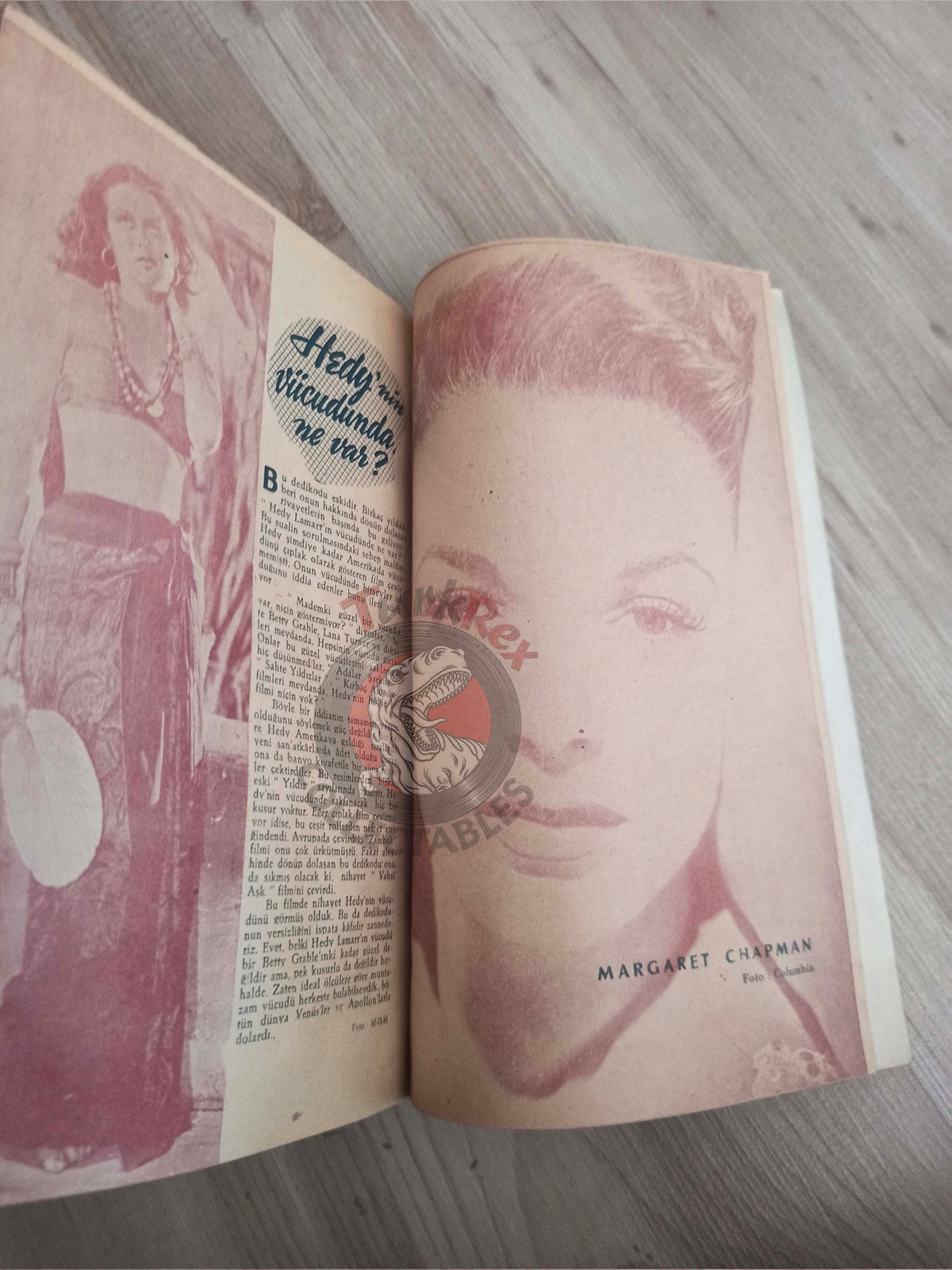 Yıldız 1945 Yearbook Edition Turkish Mag Turkey Hollywood Ginger Rogers Shirley Temple Hedy Lamarr