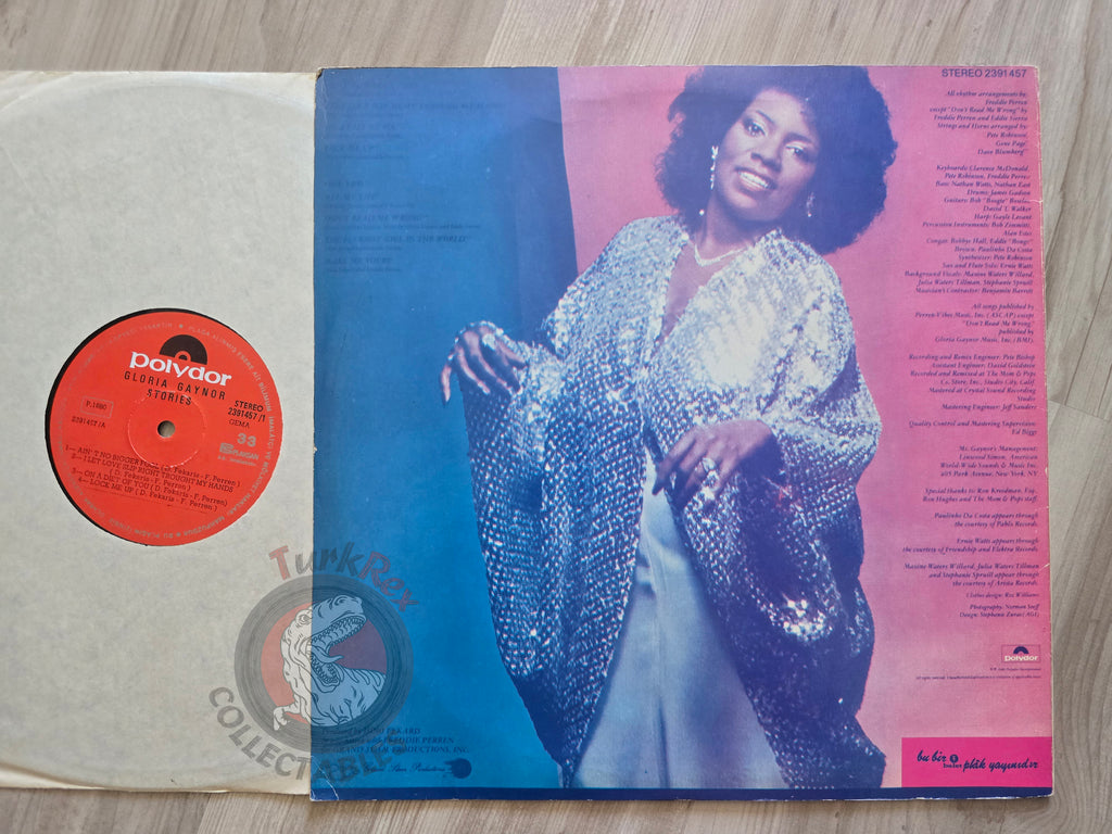 Gloria Gaynor – Stories Turkish Pressing Vinyl Turkey Edition