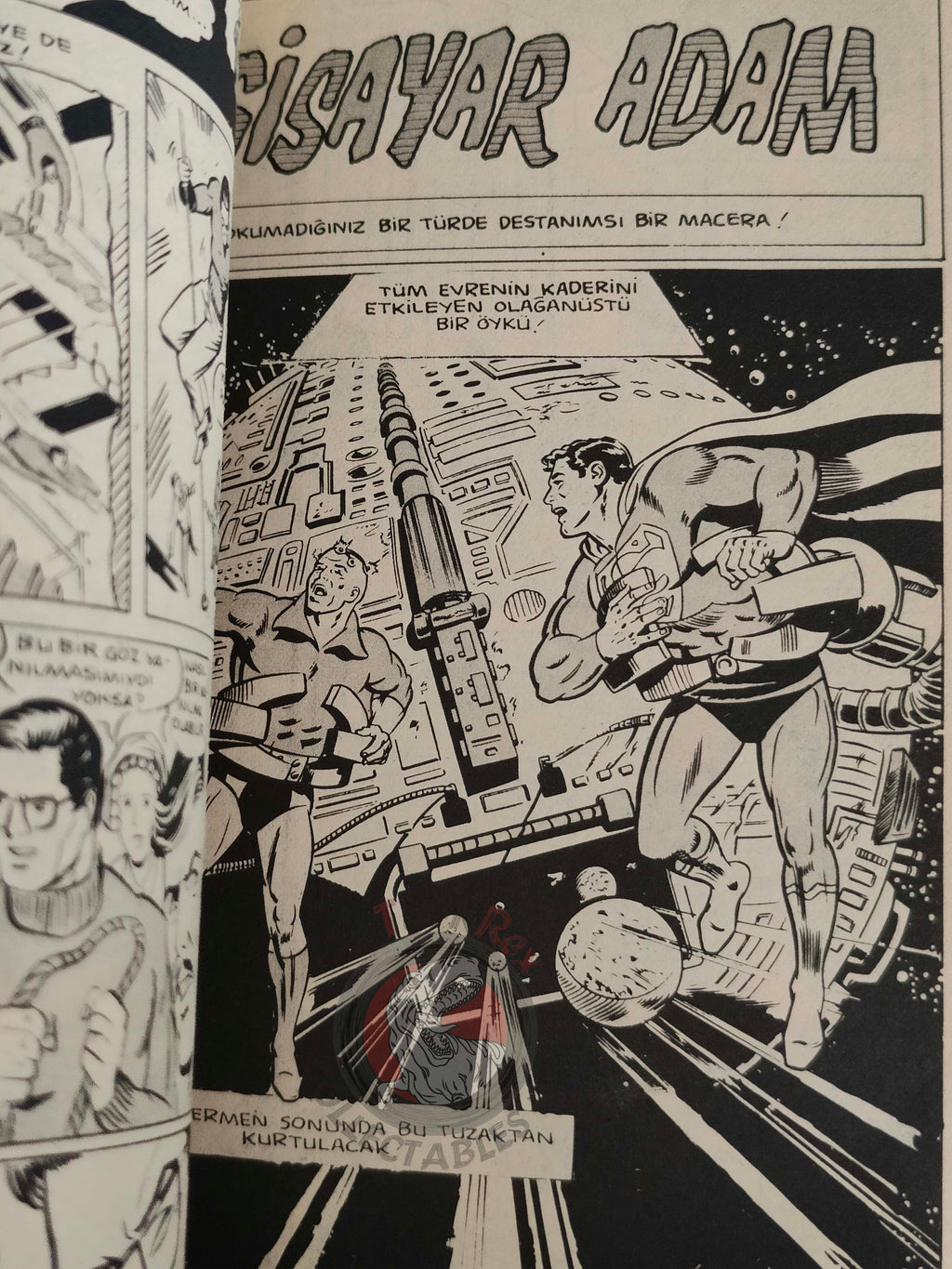 Superman Vol #5 1989 Turkish Comic Turkey Adventure Comics #475 Aquaman Flash