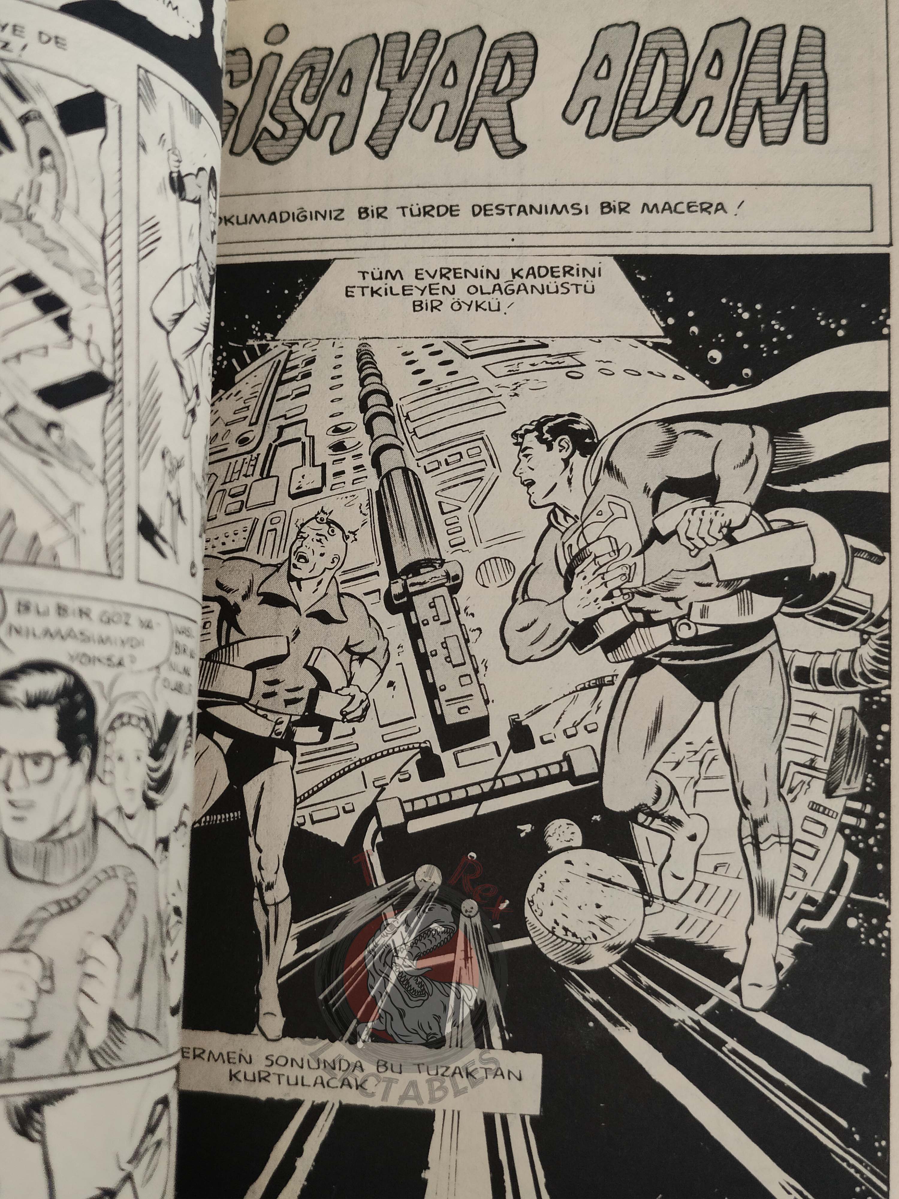 Superman Vol #5 1989 Turkish Comic Turkey Adventure Comics #475 Aquaman Flash