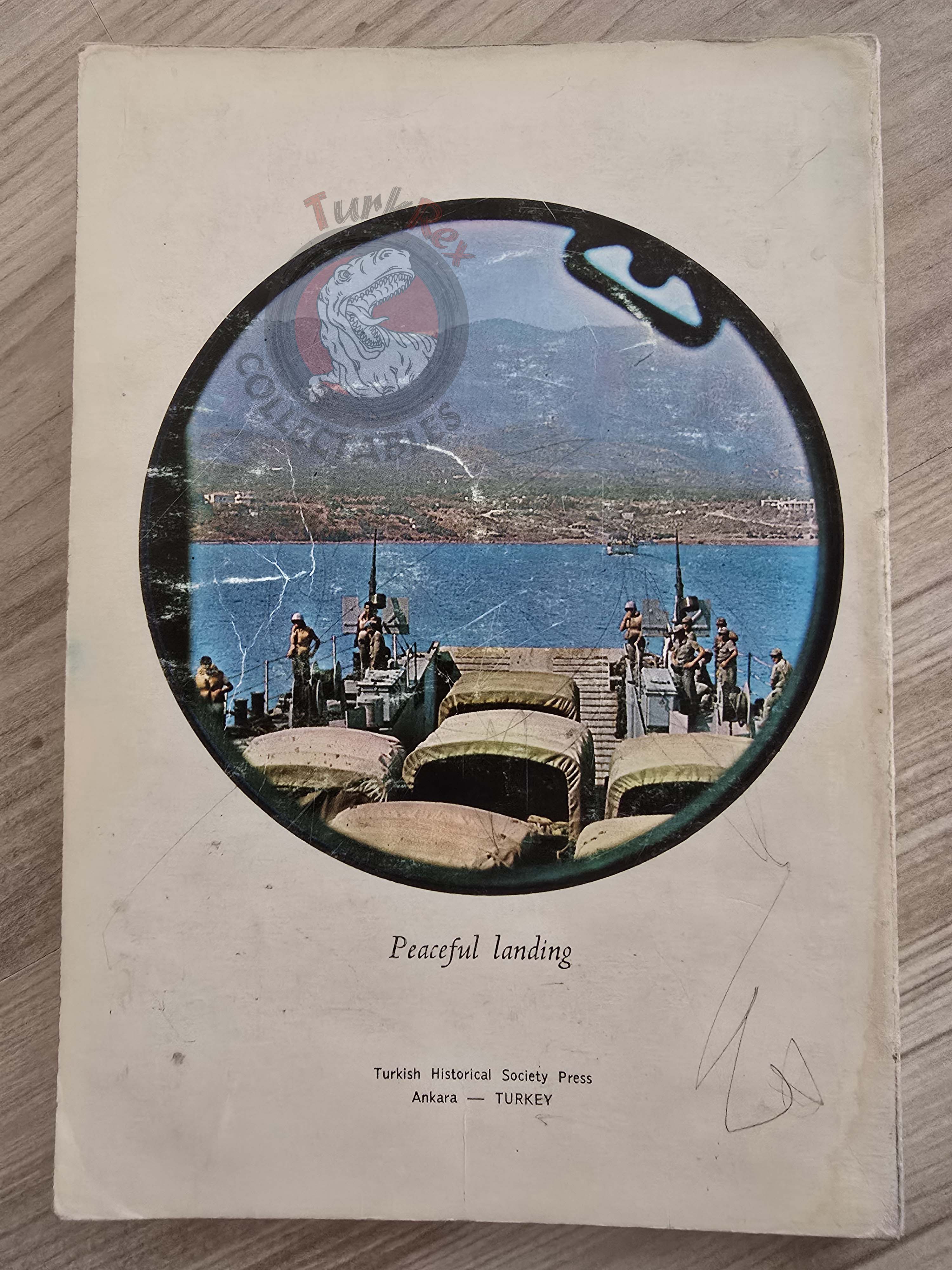 To Cyprus for Peace 1974 1st English Book Turkish Cypriot
