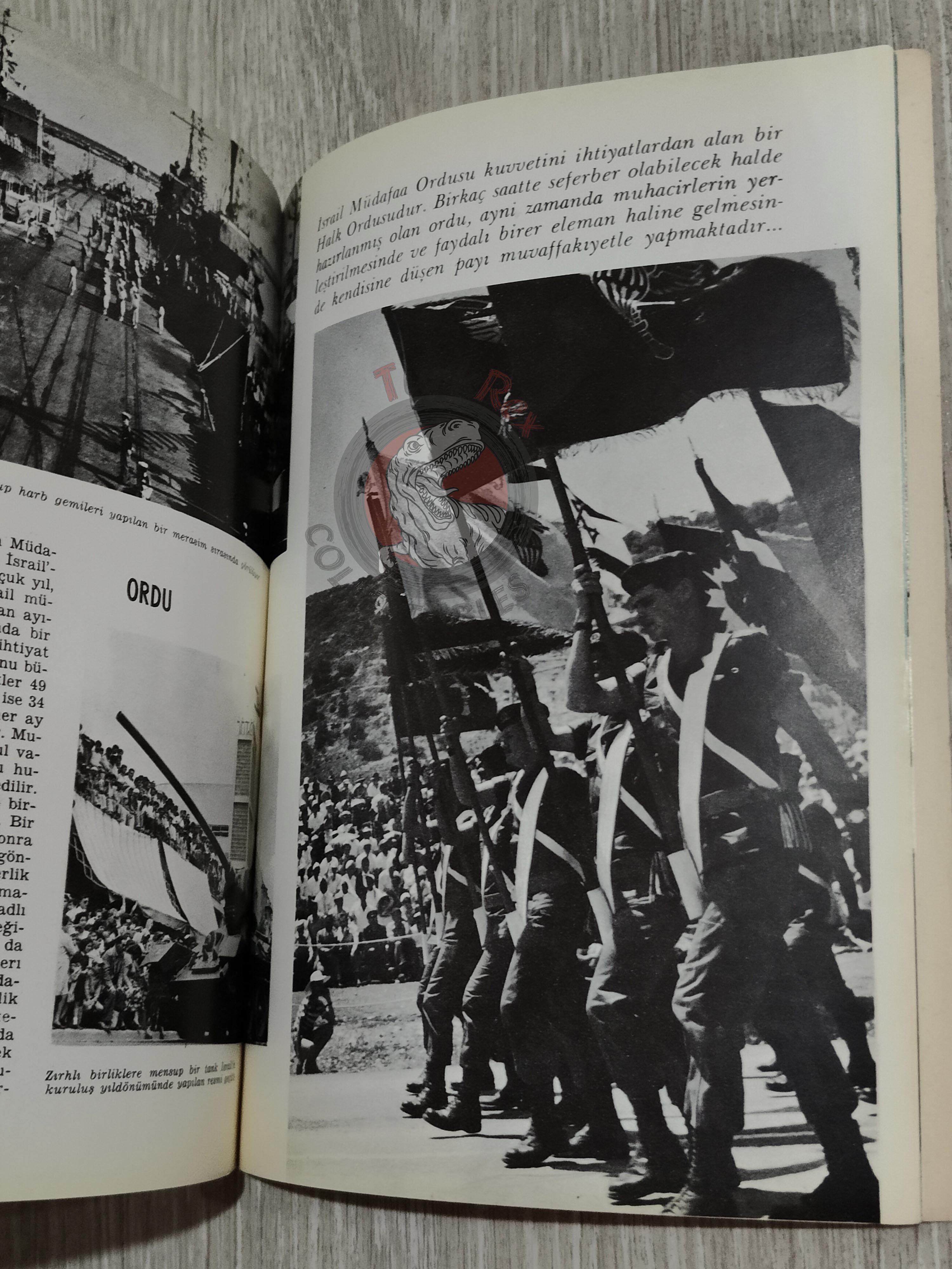 Israel 13th Anniversary 1961 Israeli Embassy Propaganda Turkish Book Turkey Middle East