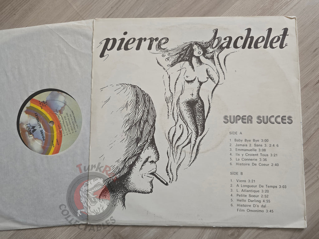Pierre Bachelet –  Super Succes Turkish Pressing Vinyl Turkey Edition 2