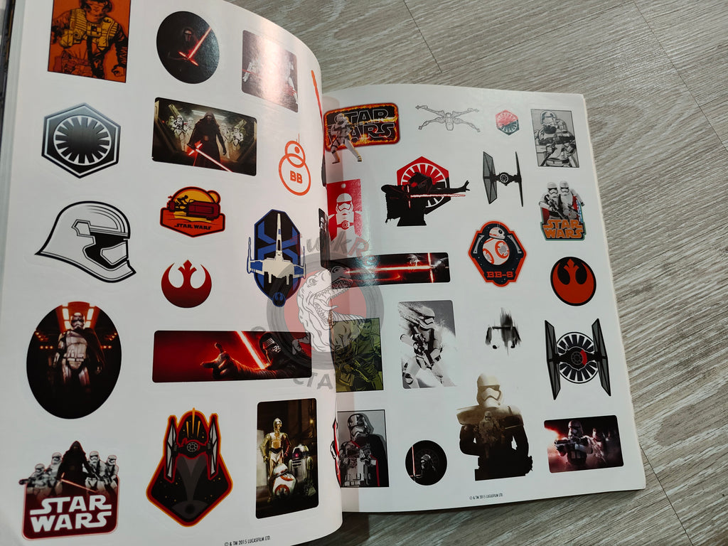 Star Wars: The Force Awakens Ultimate Stickerscapes 2016 Turkish Book Turkey