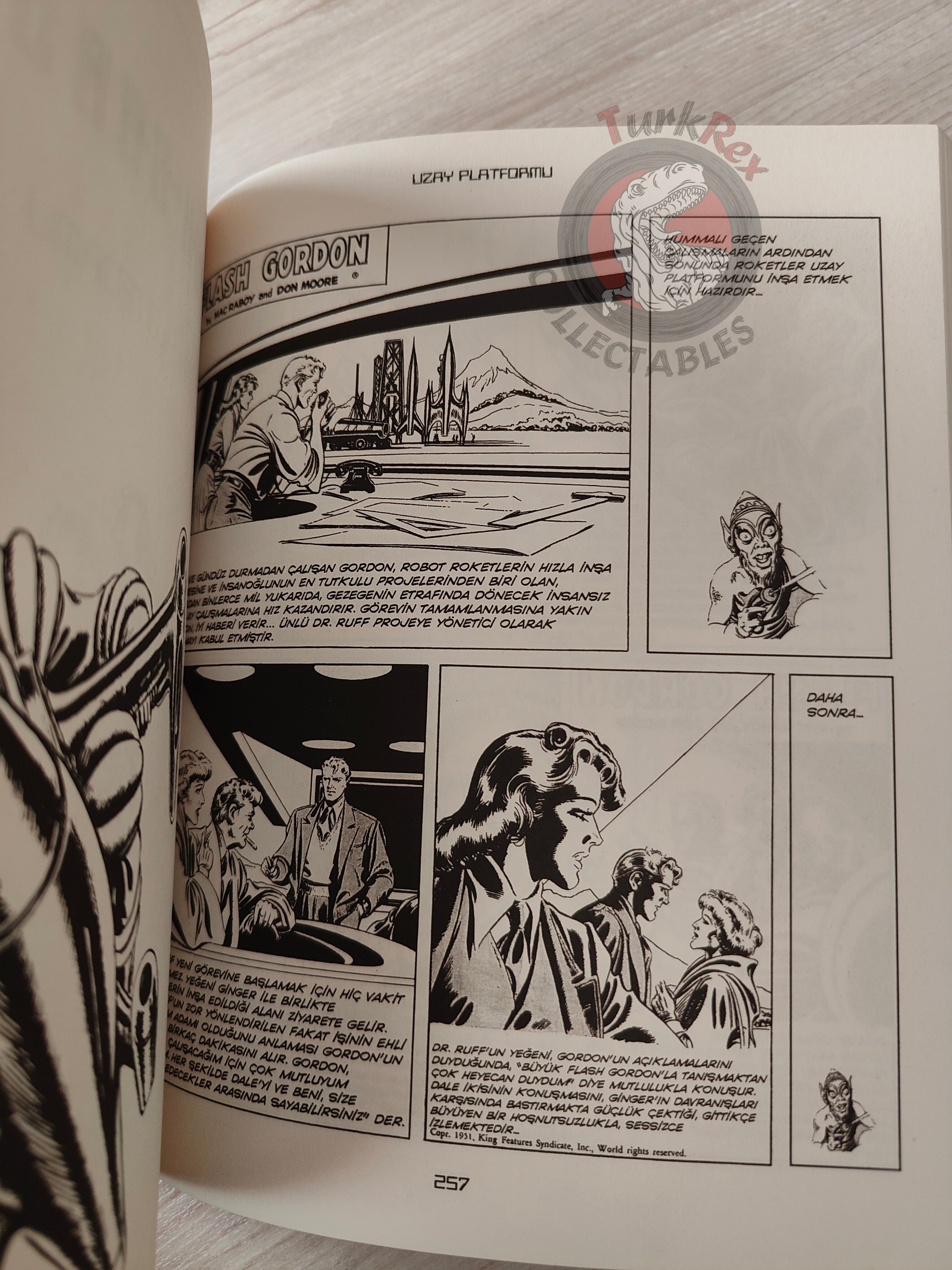 Flash Gordon #1 1948–1951 Mac Raboy Turkish Comic Turkey