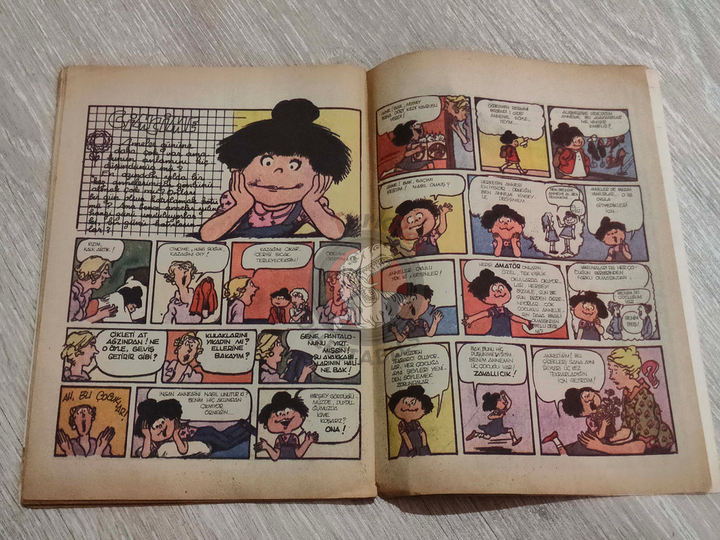 Milliyet Çocuk #11 1986 Turkish Comic Turkey Lucky Luke Eric Castel Robin Dubois Alain Chevallier