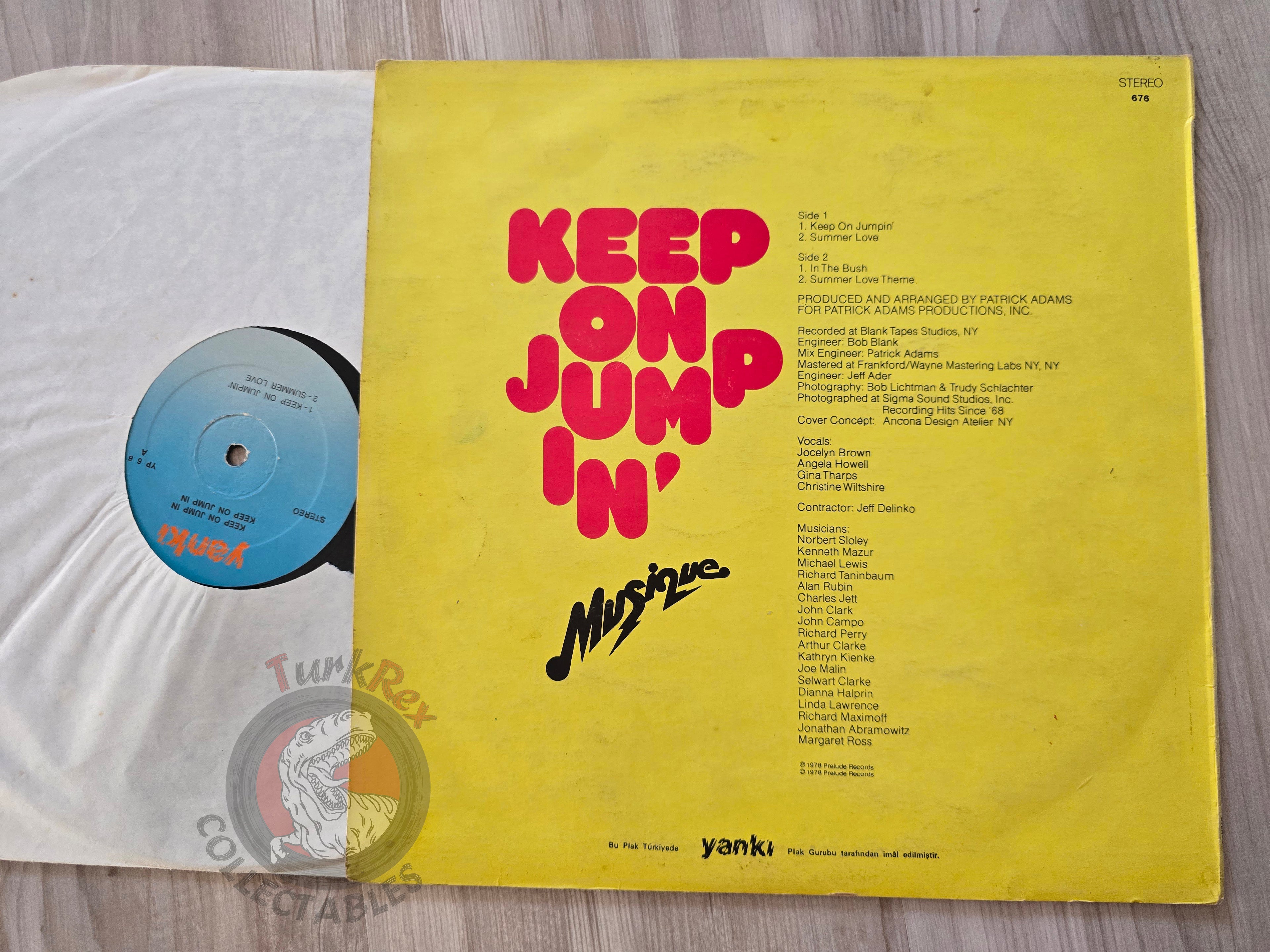 Musique – Keep On Jumpin' Turkish Pressing Vinyl Turkey Edition