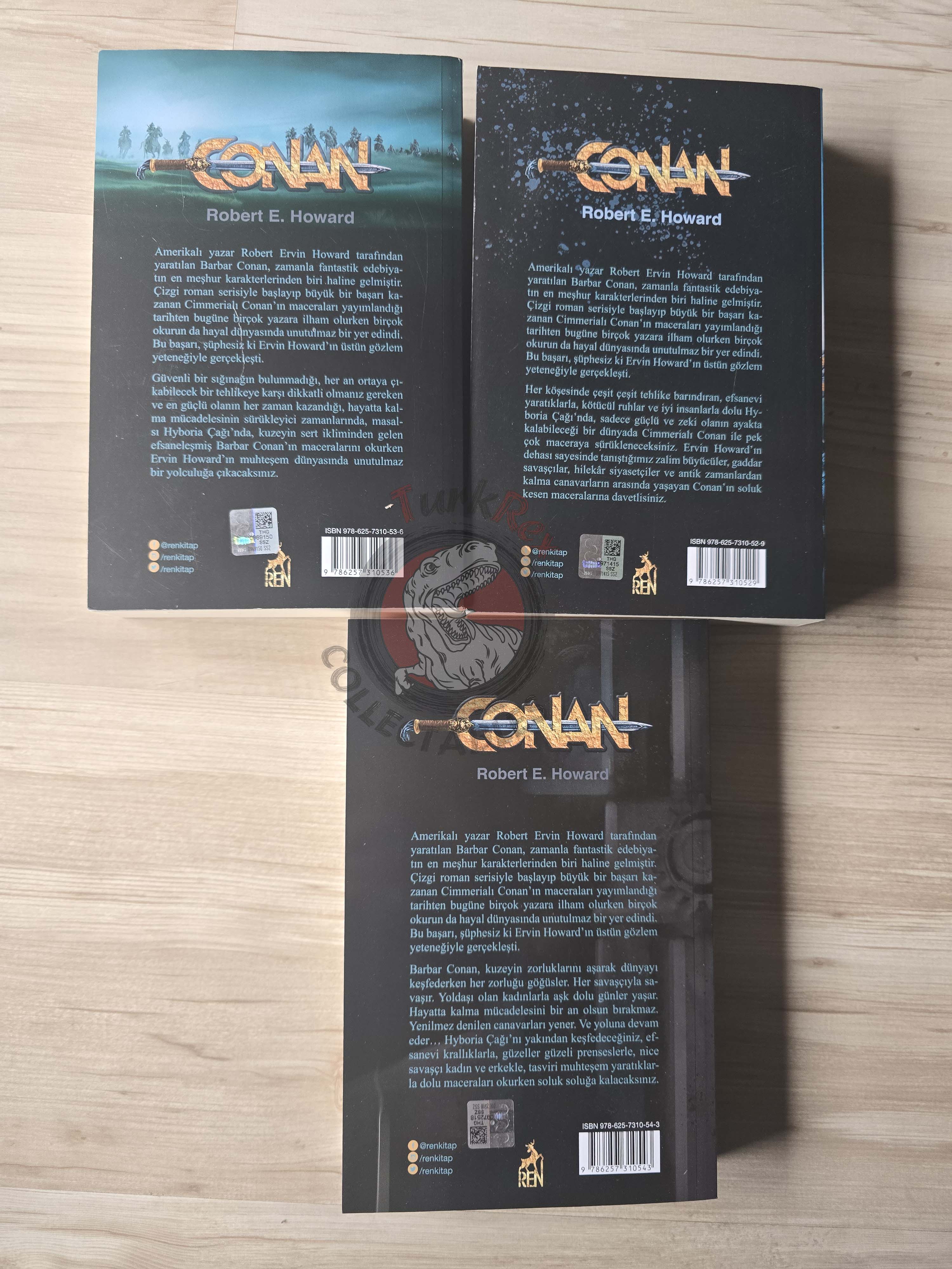 Robert E. Howard - Conan First Edition Turkish Boxed Set Book Turkey