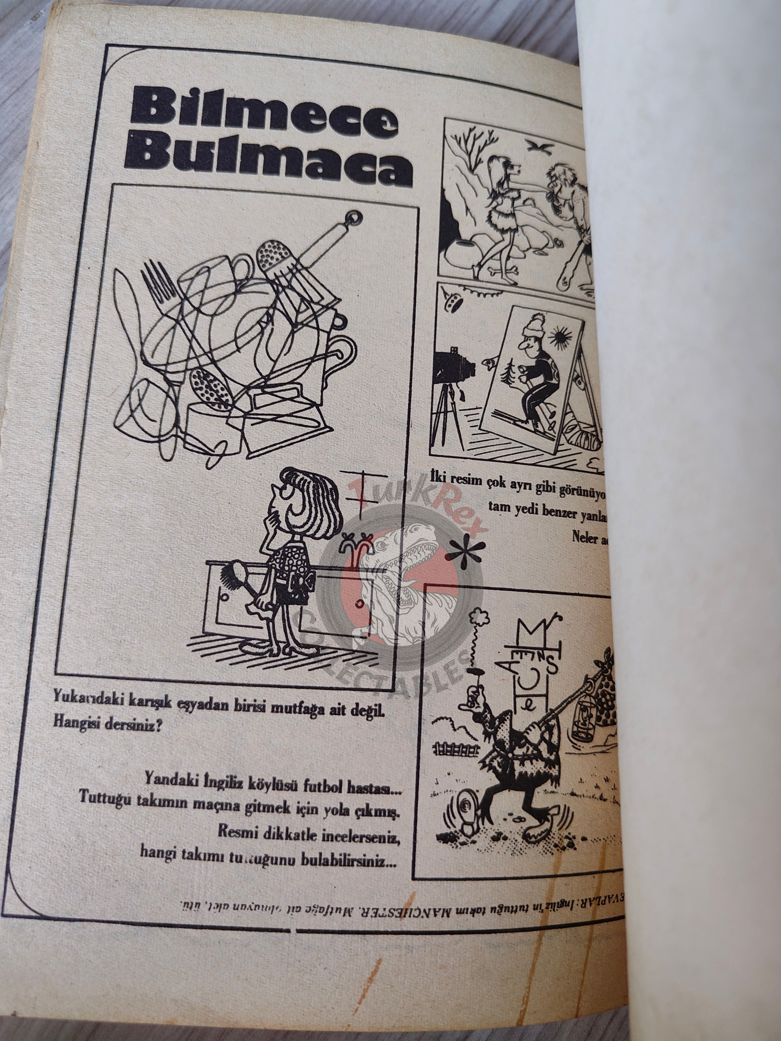 Tintin –  Red Rackham's Treasure mid 1980s Turkish Edition Comic Turkey 1