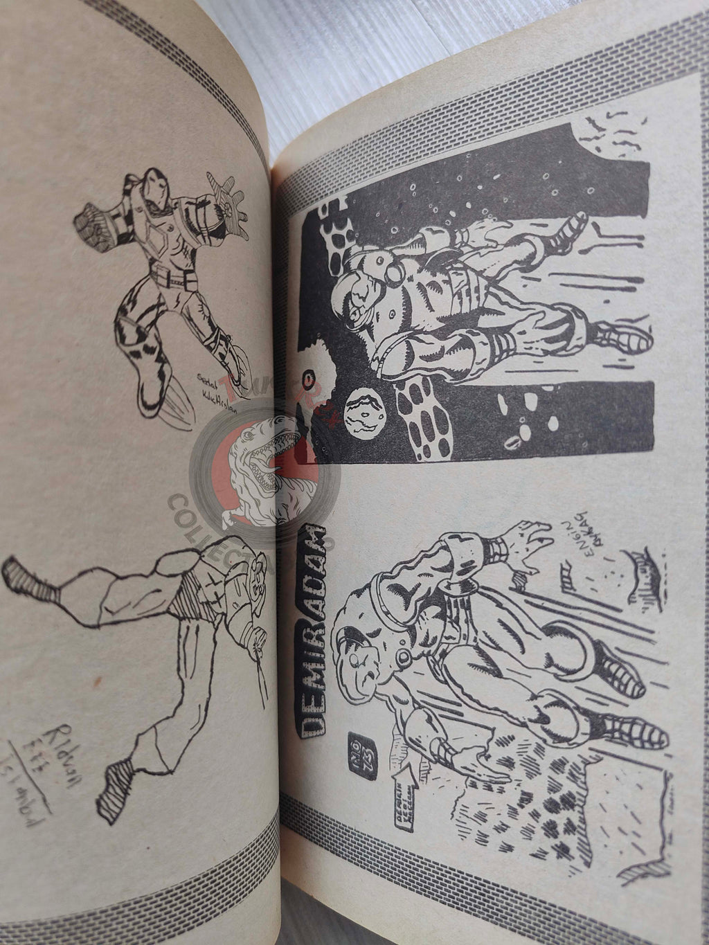 Iron Man #8 Demir Adam 1989 Turkish Comic Turkey #97 #98 #99 #100