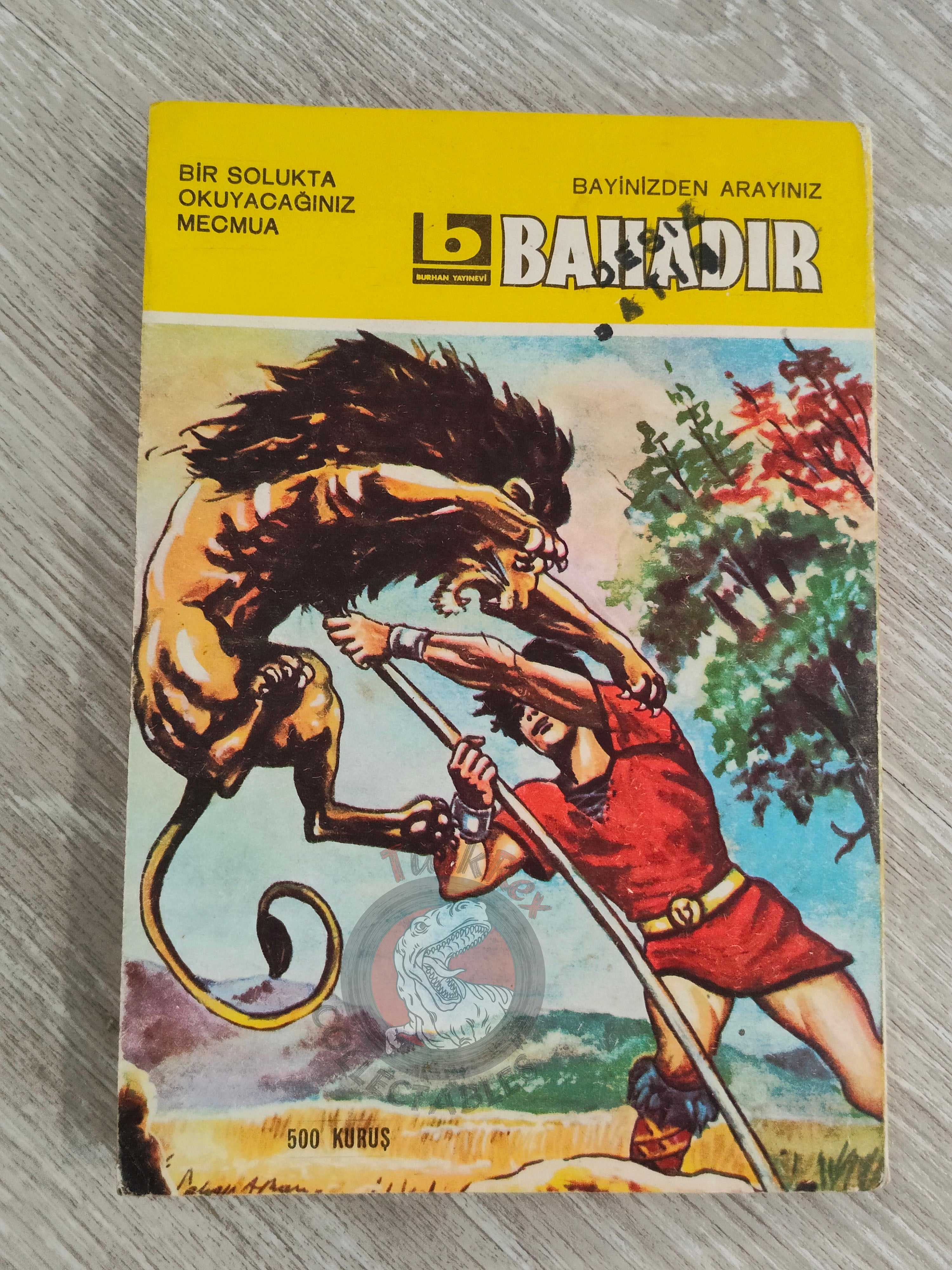 Tintin – The Blue Lotus 1972 Turkish Edition Comic Turkey