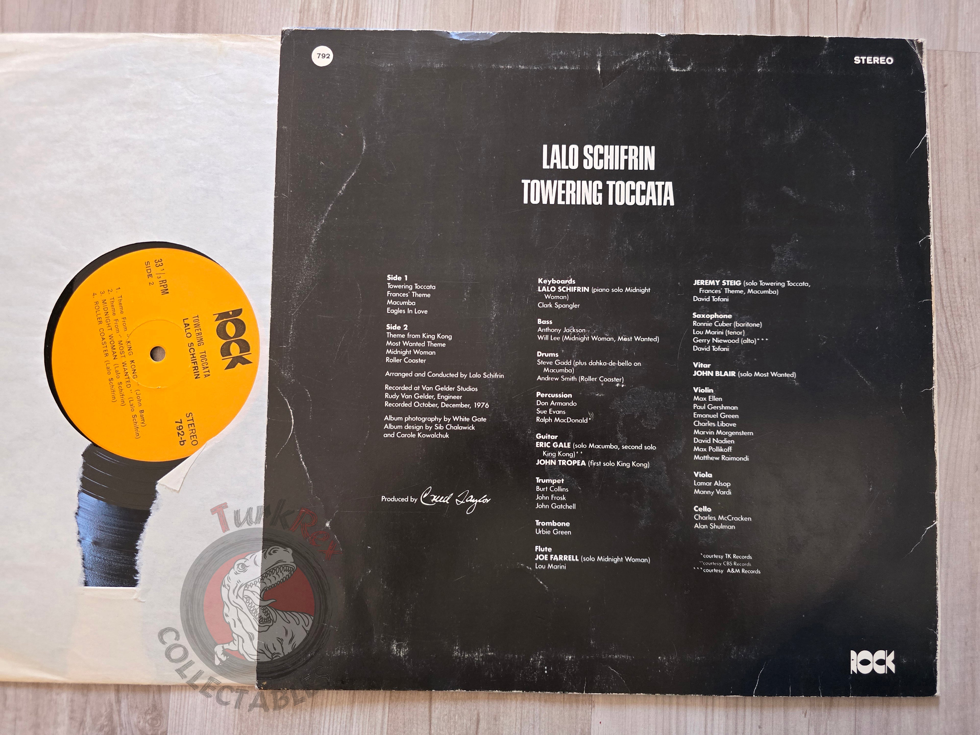 Lalo Schifrin – Towering Toccata Turkish Pressing Vinyl Turkey Edition