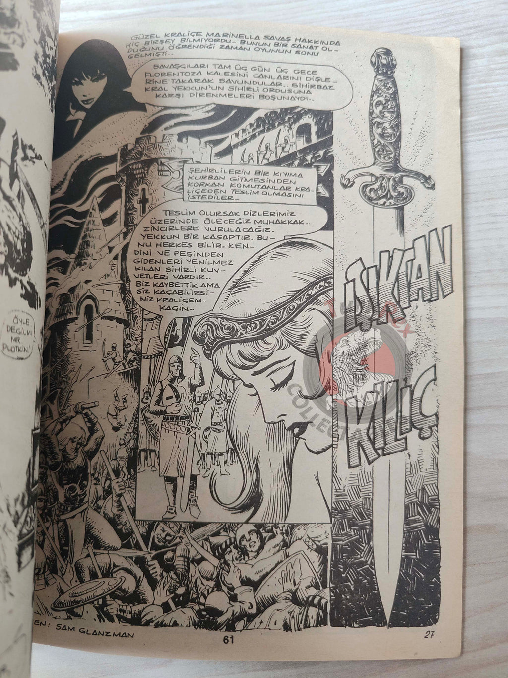 Süper Korku #20 late 80s Turkish Comic Turkey Creepy Eerie From the Darkness #1 Vampirella