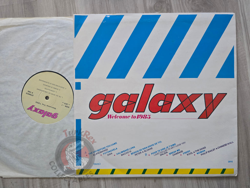 Various – Galaxy Welcome To 1985 Turkish Pressing Vinyl Turkey Edition Dalida