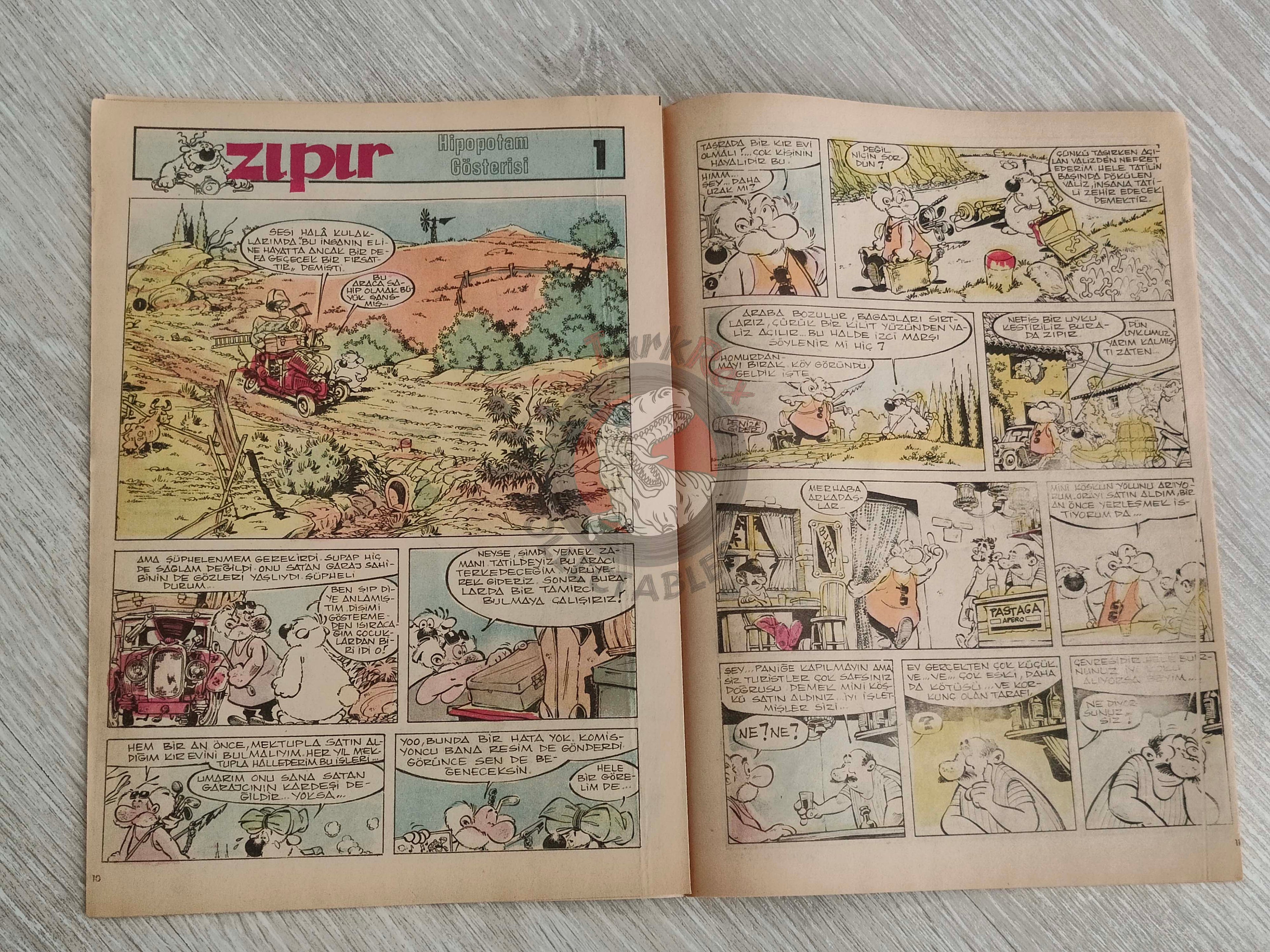 Tercüman Çocuk #38 1982 Turkish Comic Turkey Superman Star Wars #27 #28 The Flintstones Thorgal Larry Yuma