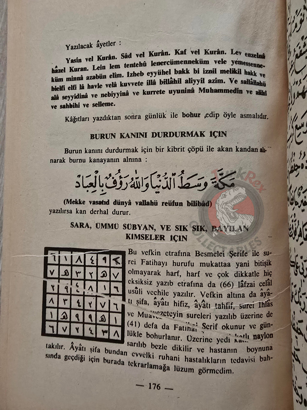 Hidden Sciences Vol 1 Islamic Occult Havass Vefq Spells Charm Turkish Book Islam Talisman