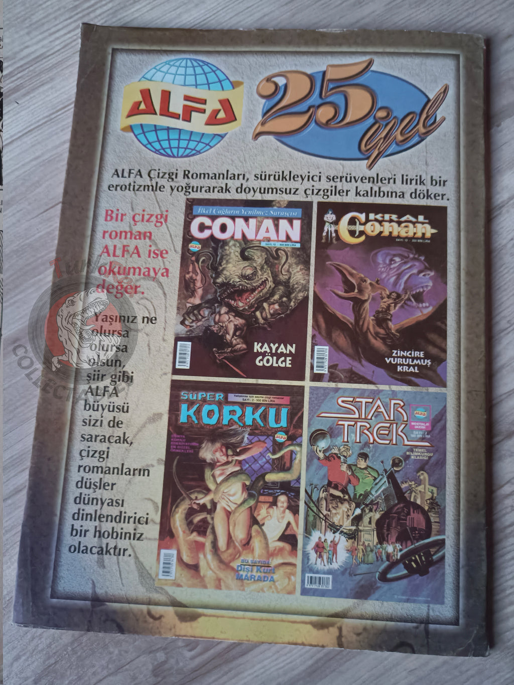 Kral Conan #10 The Savage Sword of #30 Turkish Comic Turkey Saga #22