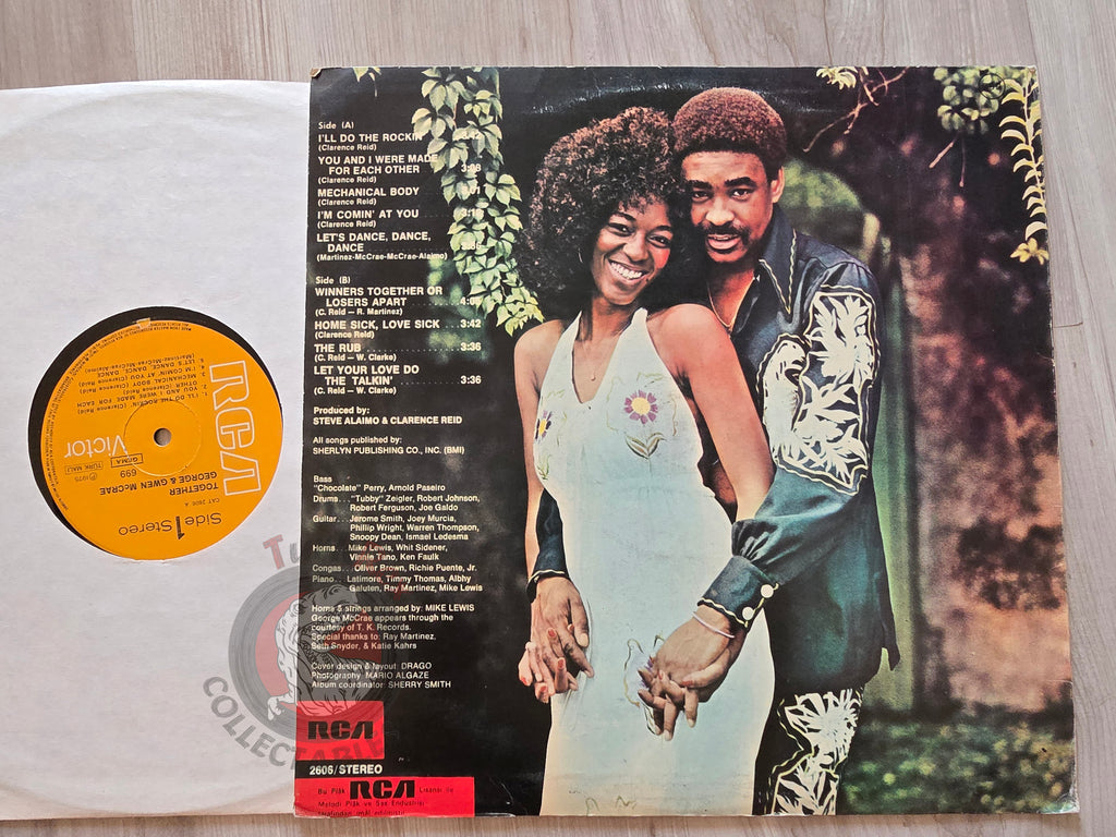George & Gwen McCrae – Together Turkish Pressing Vinyl Turkey Edition