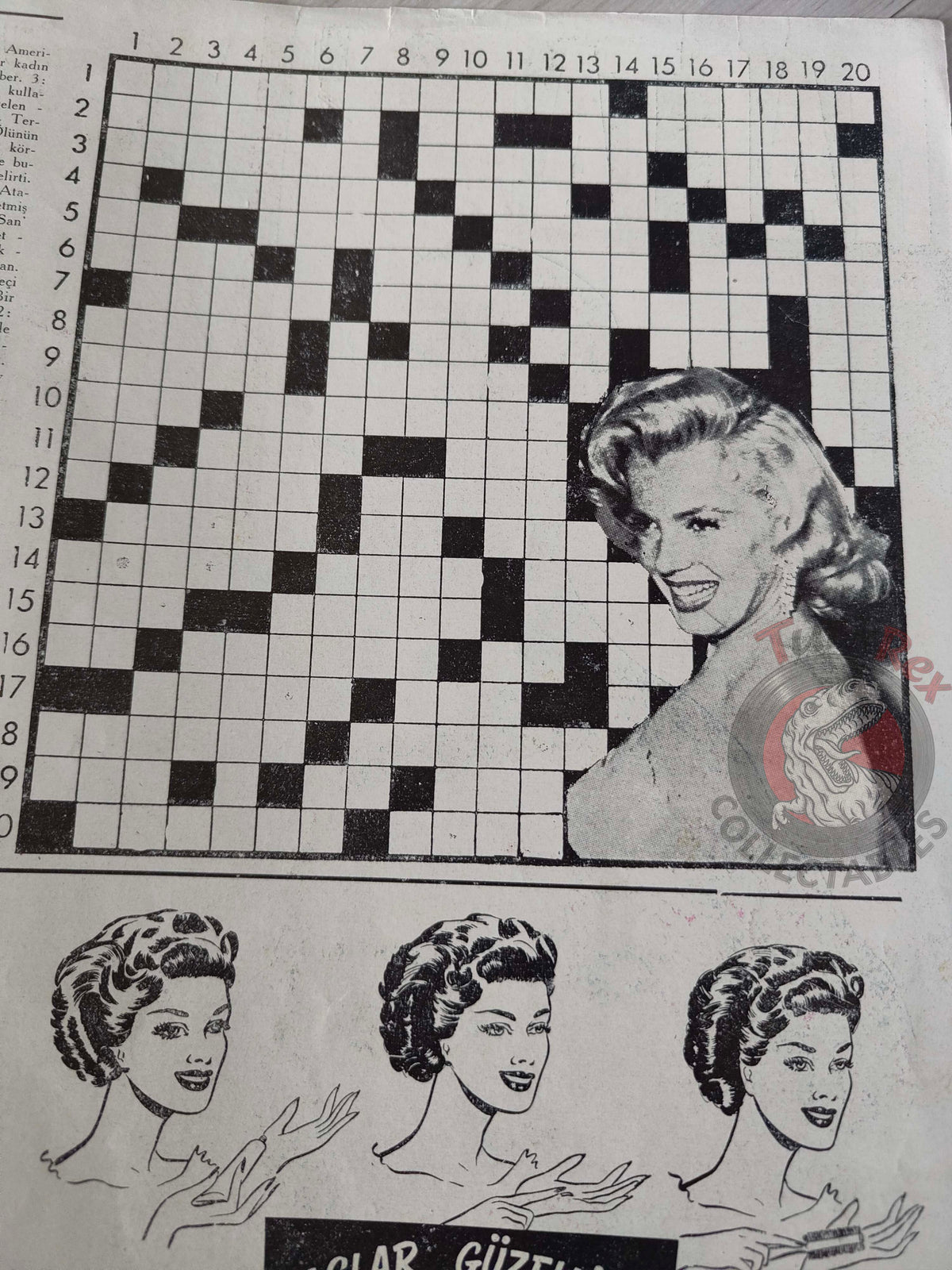 Hafta 1954 Marilyn Monroe Turkish Mag Turkey Gloria DeHaven Nina Sevilla World Beauty Contest