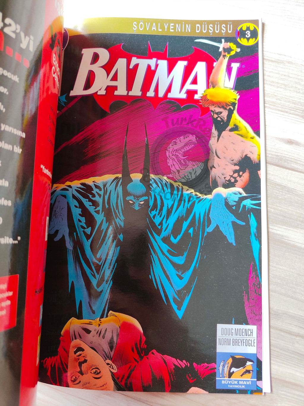 Batman: Knightfall Volume 1 1995 Turkish Comic Turkey  #491 #492 #493 #659