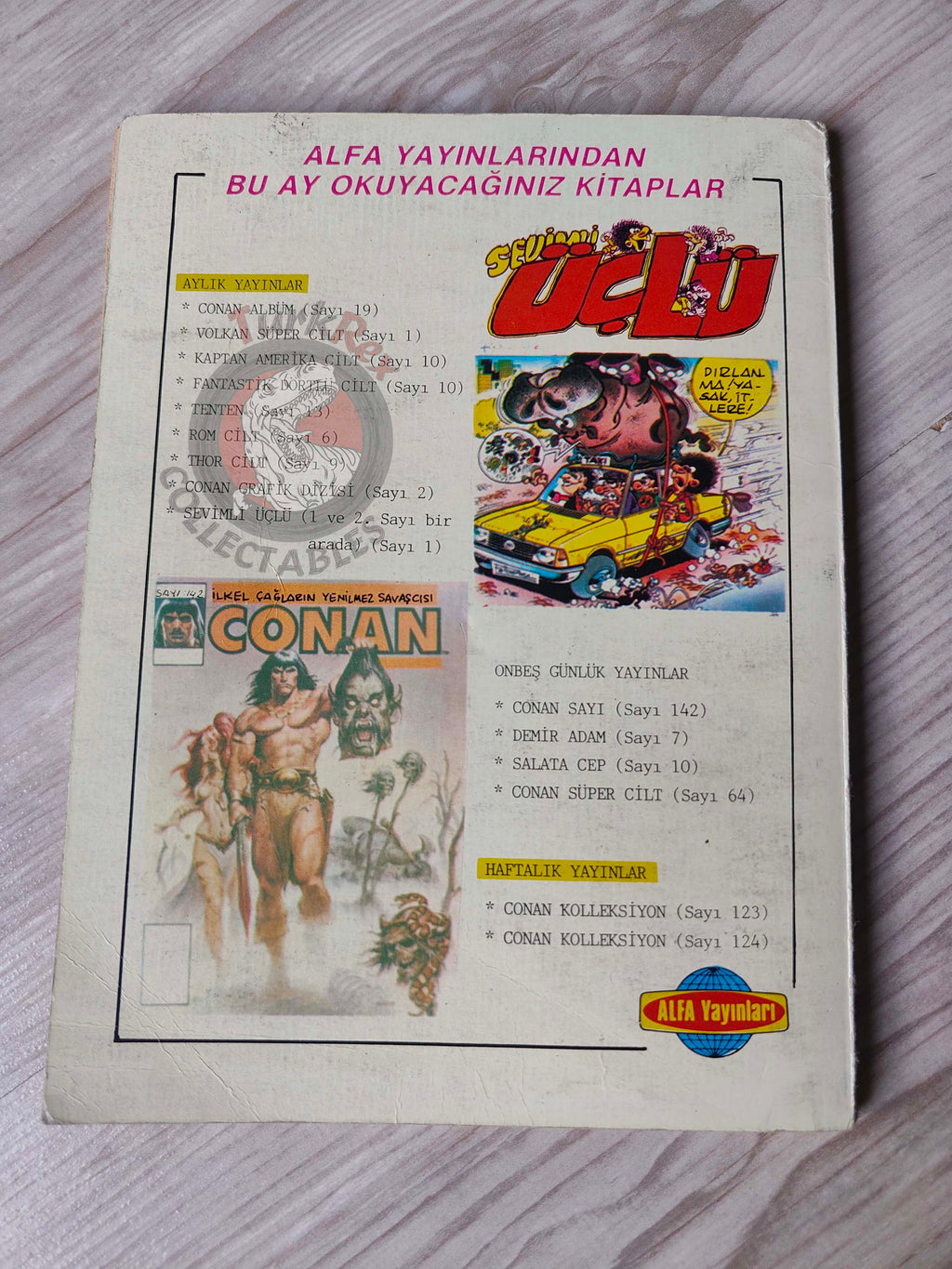 Iron Man #7 Demir Adam 1989 Turkish Comic Turkey #93 #94 #95 #96
