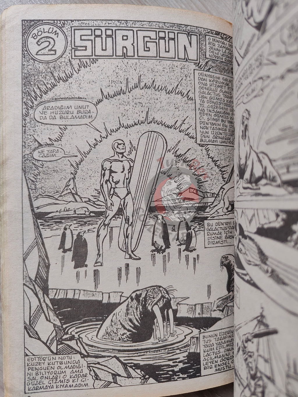 Silver Surfer Vol #5 1989 Turkish Comic Turkey Fantastic Four #155 #156 #157 Hulk #250