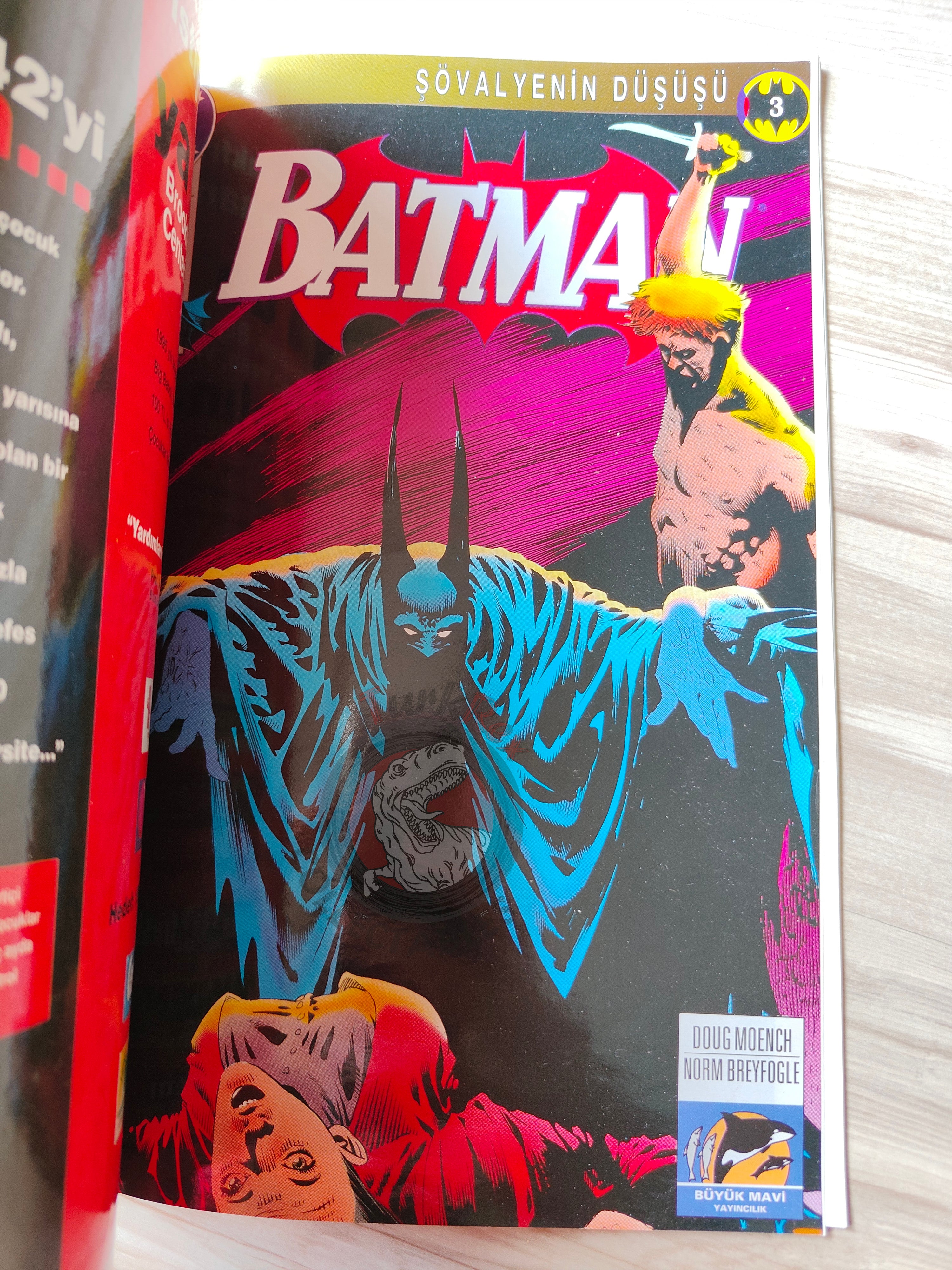 Batman: Knightfall Volume 1 1995 Turkish Comic Turkey  #491 #492 #493 #659