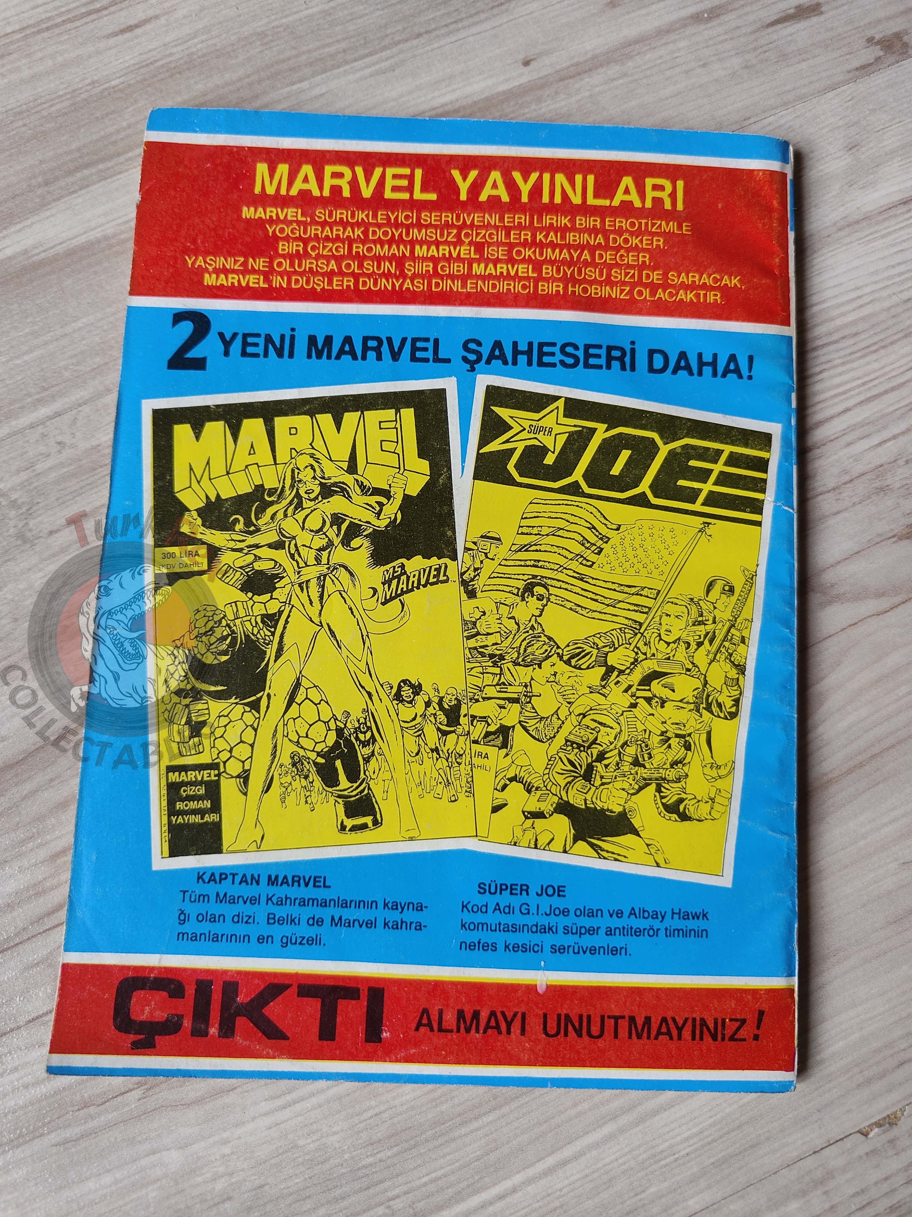 Silver Surfer #6 1987 Turkish Comic Turkey #8 #9 #10 Fantasy Masterpieces #9