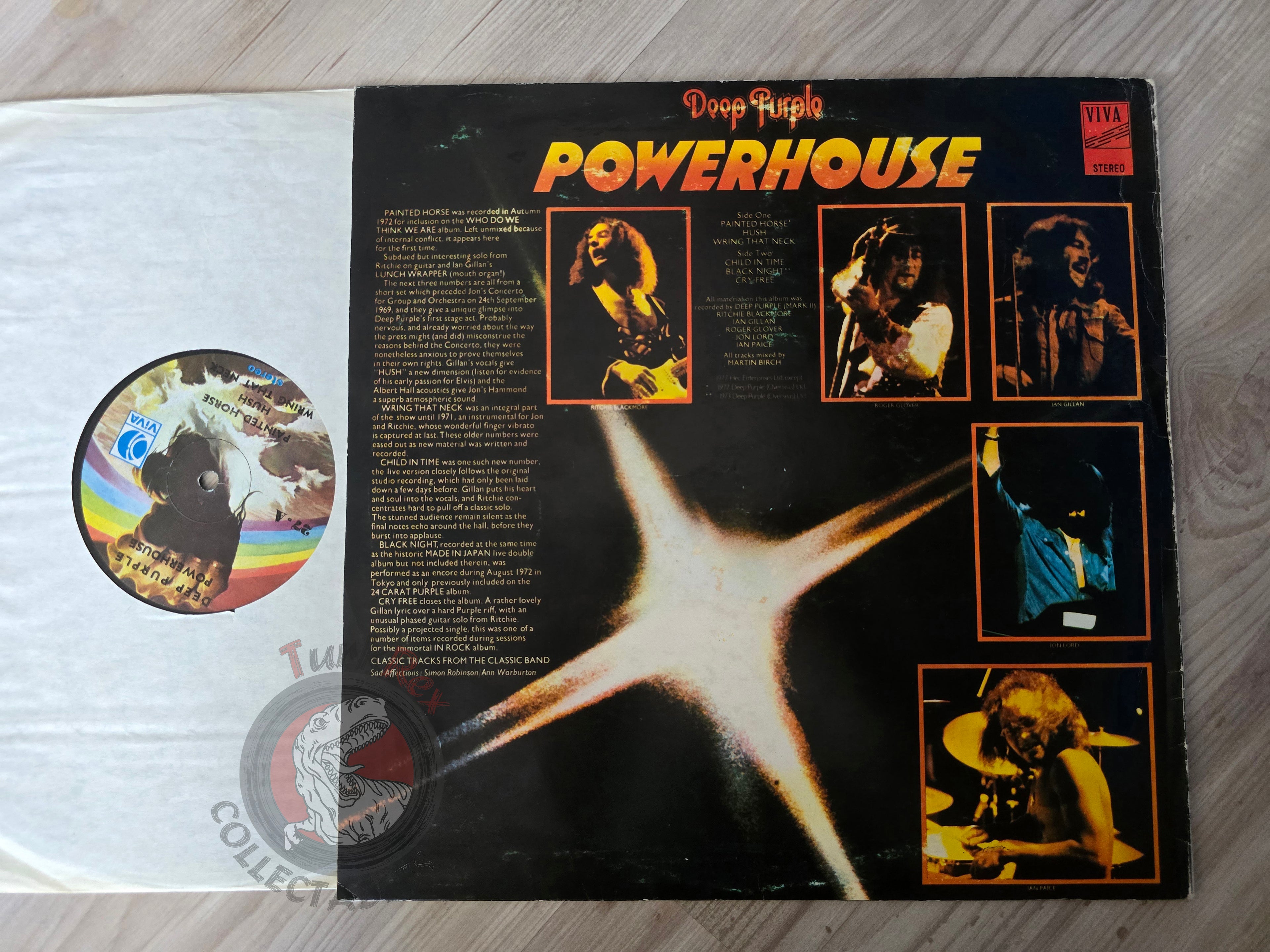 Deep Purple – Powerhouse Turkish Pressing Vinyl Turkey Edition