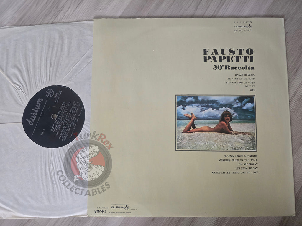 Fausto Papetti – 30a Raccolta Turkish Pressing Vinyl Turkey Edition