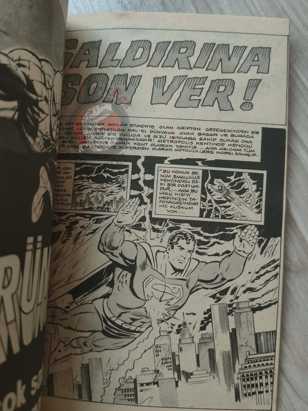 Superman Vol #42 1992 Turkish Comic Turkey #303 #358 Action Comics #656 Brainiac