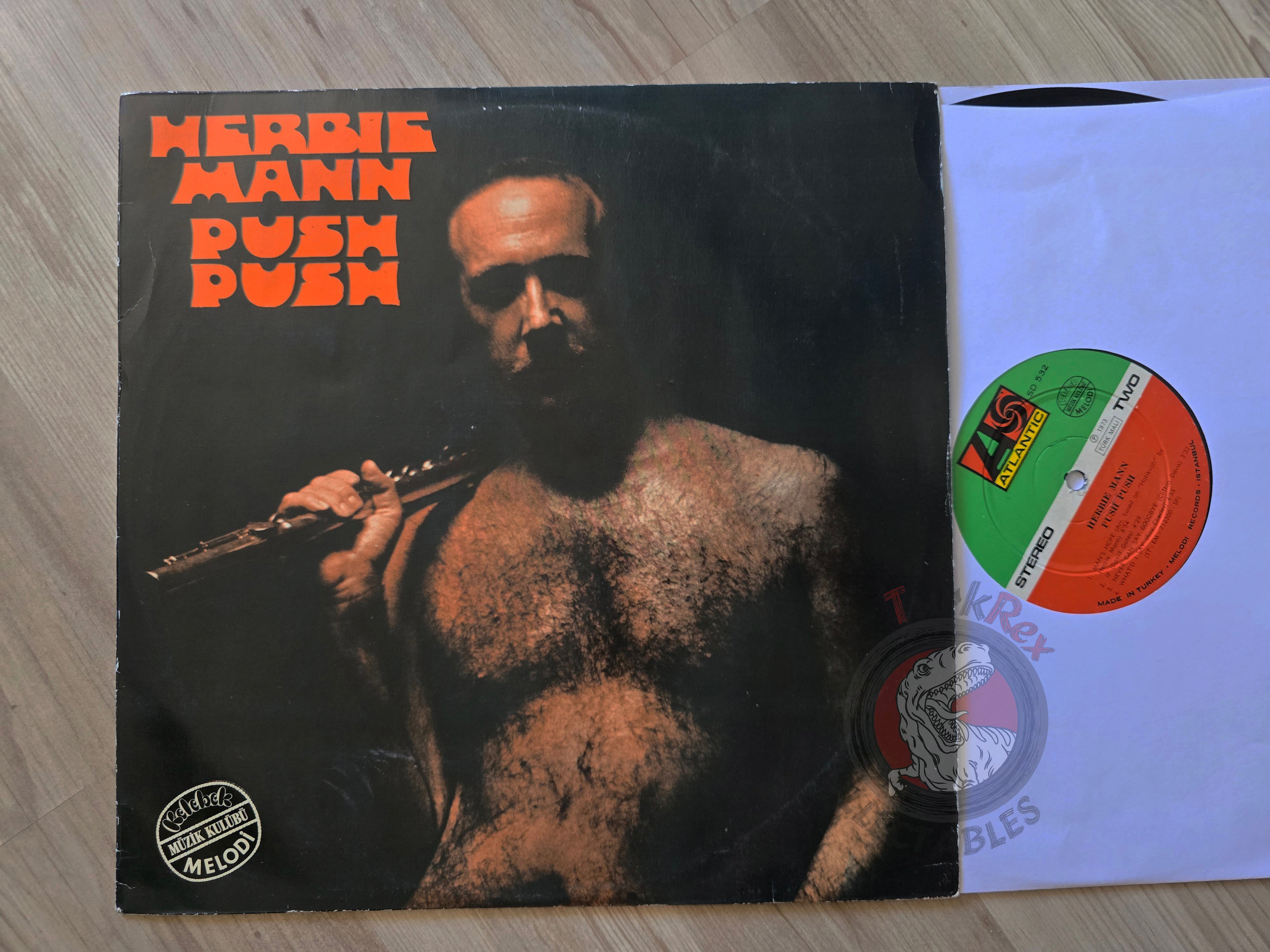 Herbie Mann – Push Push Turkish Pressing Vinyl Turkey Edition