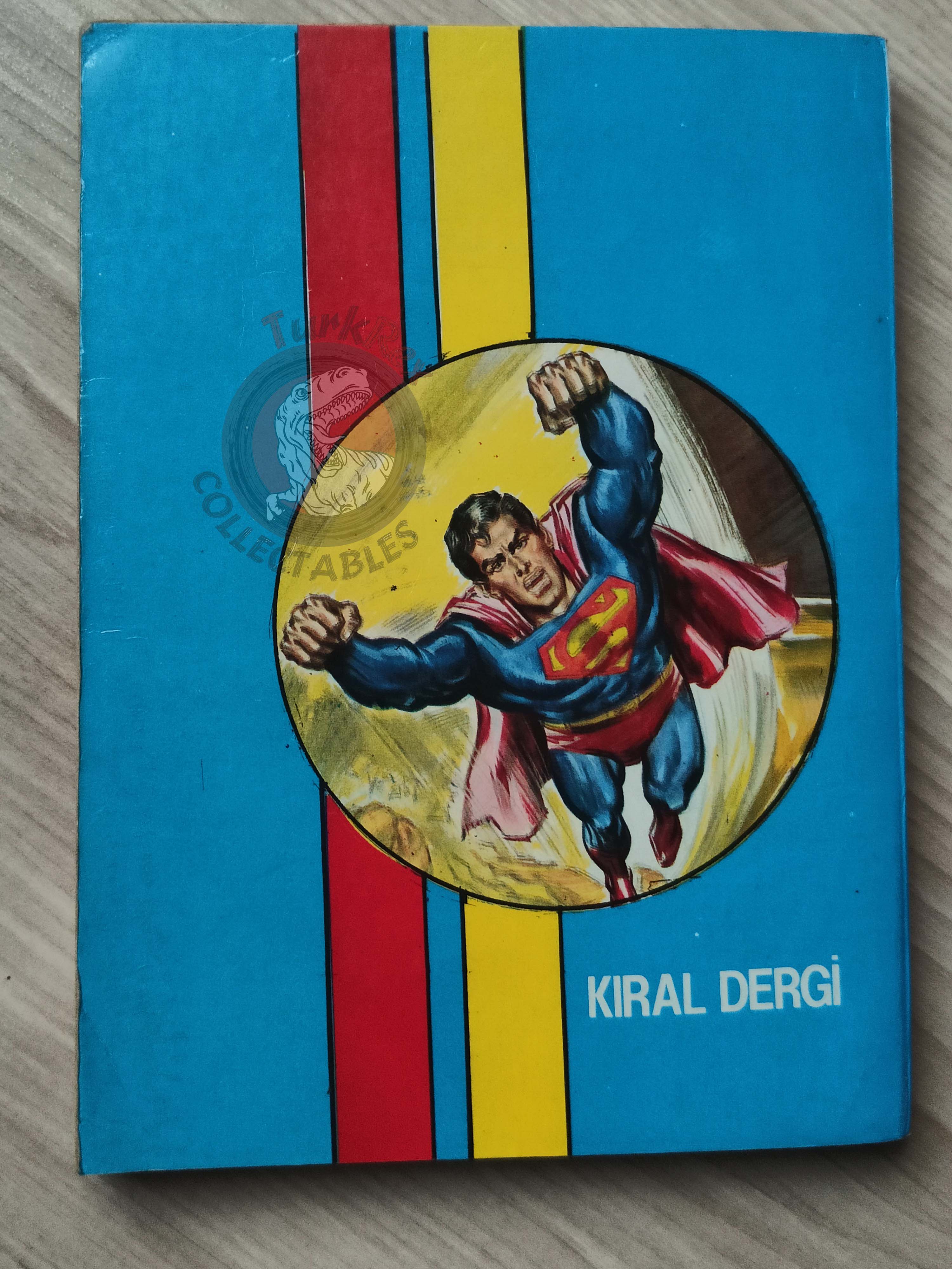 Superman Vol #35 1992 Turkish Comic Turkey #65 vs. Muhammad Ali Supergirl Batman