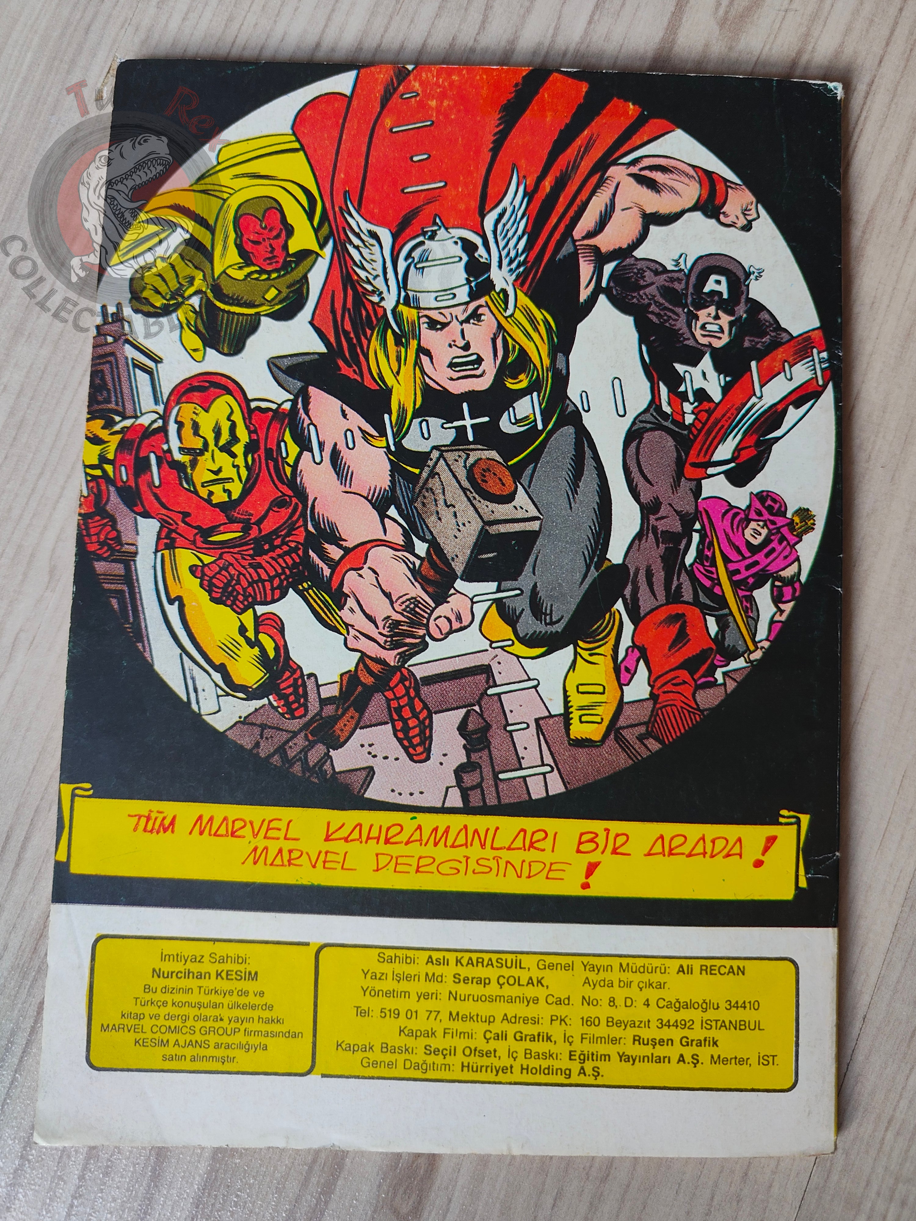 Iron Man #3 1988 Turkish Comic Turkey cover #63 inside #62 #63 #64