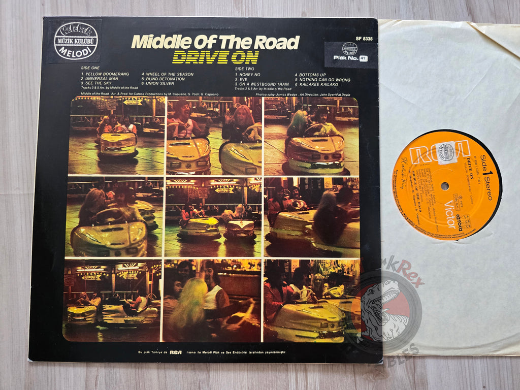 Middle Of The Road – Drive On Turkish Pressing Vinyl Turkey Edition