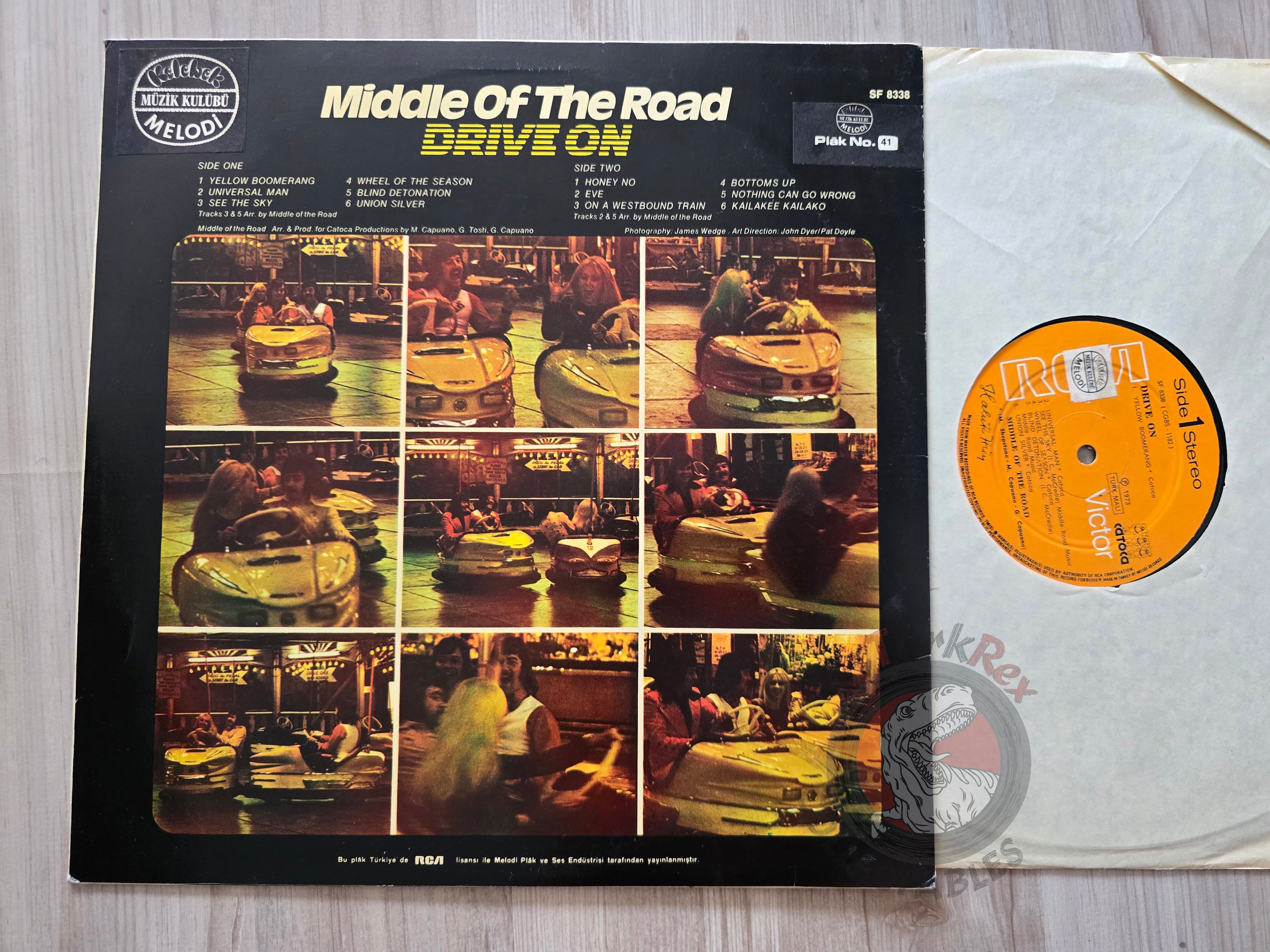 Middle Of The Road – Drive On Turkish Pressing Vinyl Turkey Edition