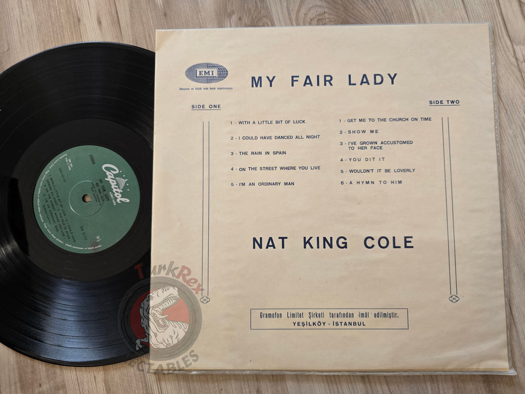 Nat King Cole – My Fair Lady Turkish Pressing Vinyl Turkey Edition