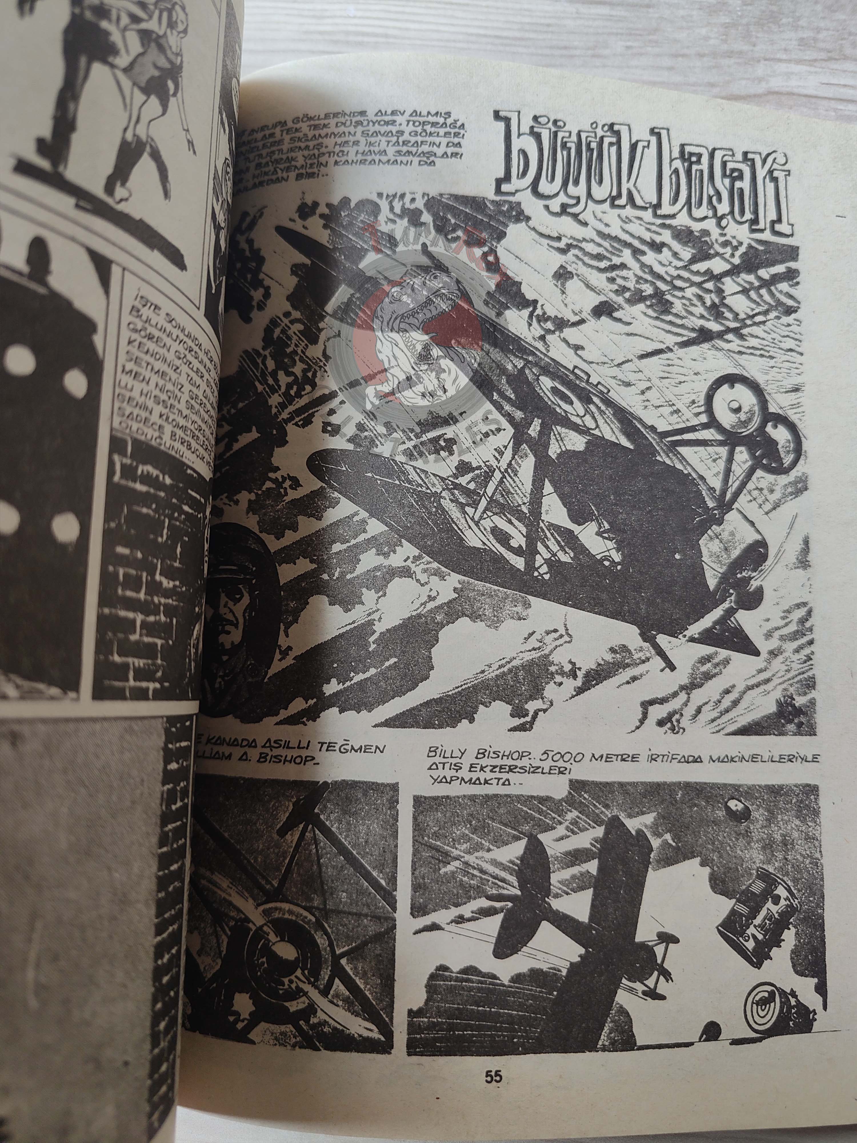 Süper Korku #12 late 80s Turkish Comic Turkey Warren Blazing Combat Eerie Vampirella