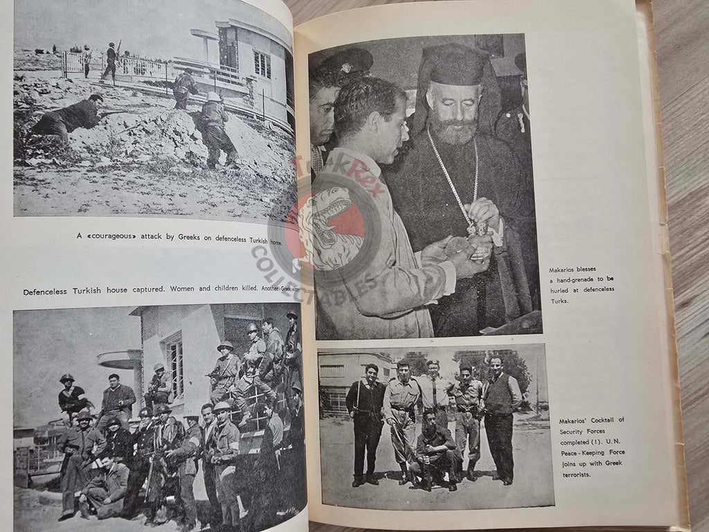 Cyprus: Past / Present / Future 1964 1st English Book Turkey with map and photos