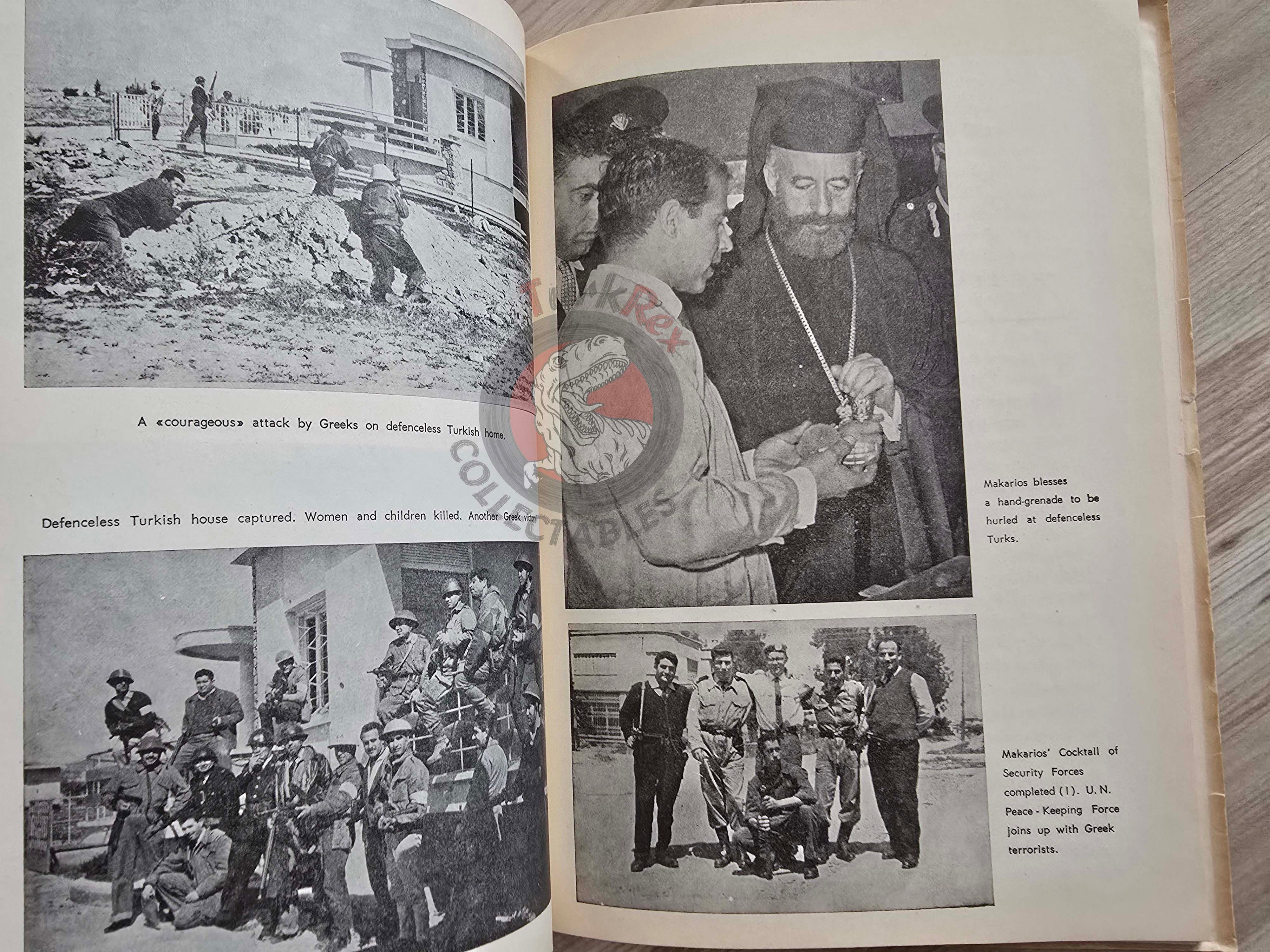 Cyprus: Past / Present / Future 1964 1st English Book Turkey with map and photos