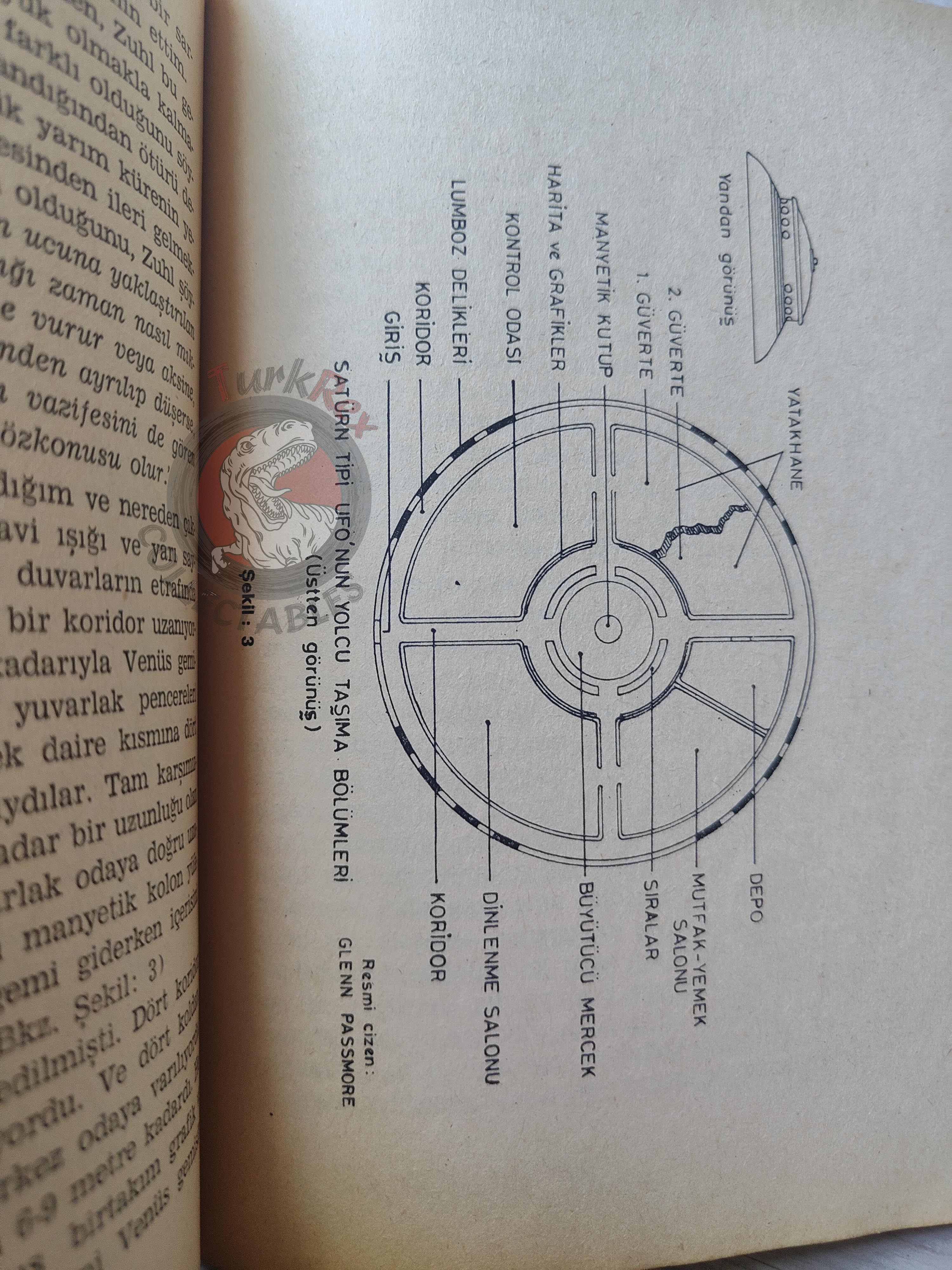 UFO General Structures 1978 Turkish Book Turkey Parapsychology