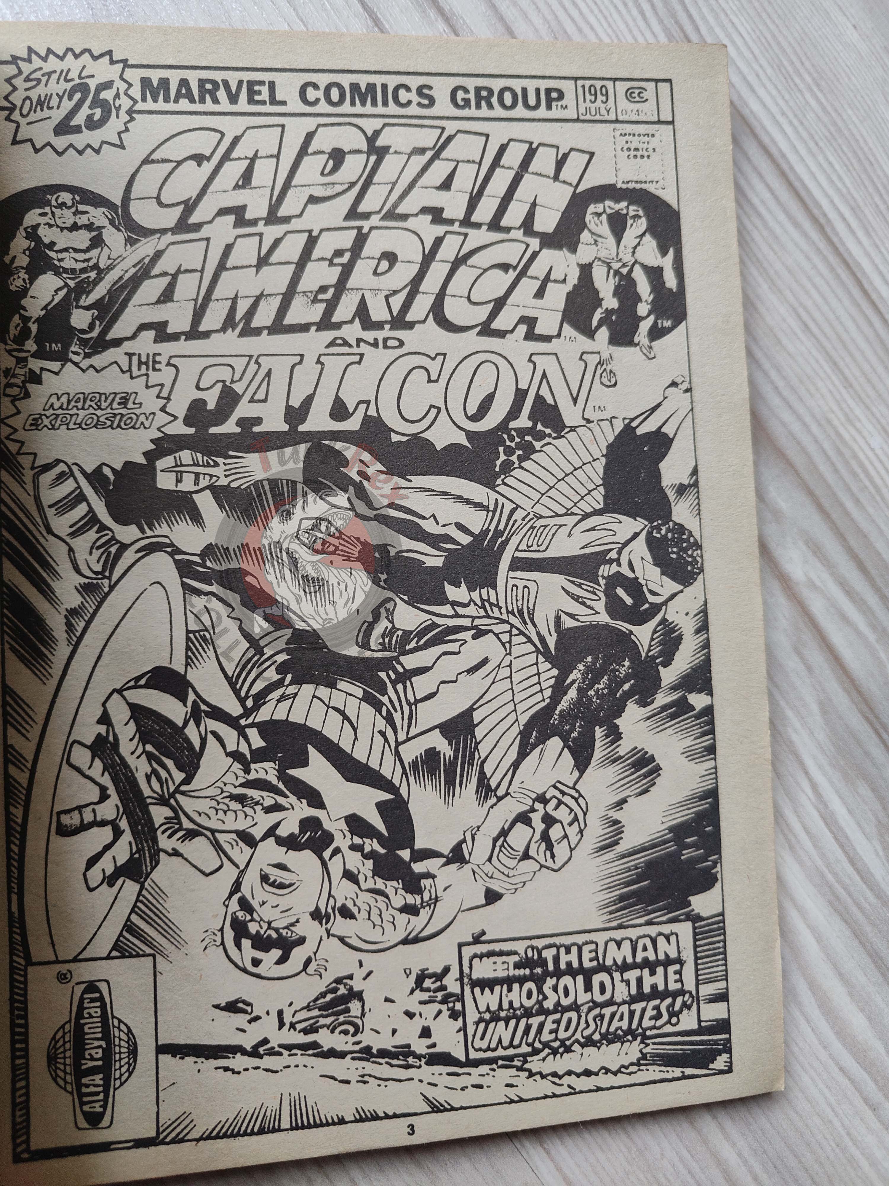 Captain America – Volume 6 1989 Turkish Comic Turkey