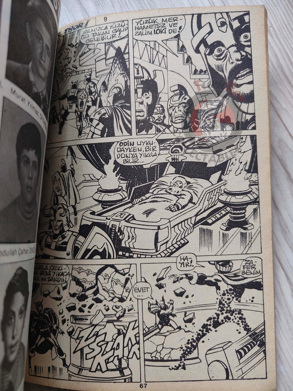 Thor #3 1985 Turkish Comic Turkey The Mighty Thor #188–192