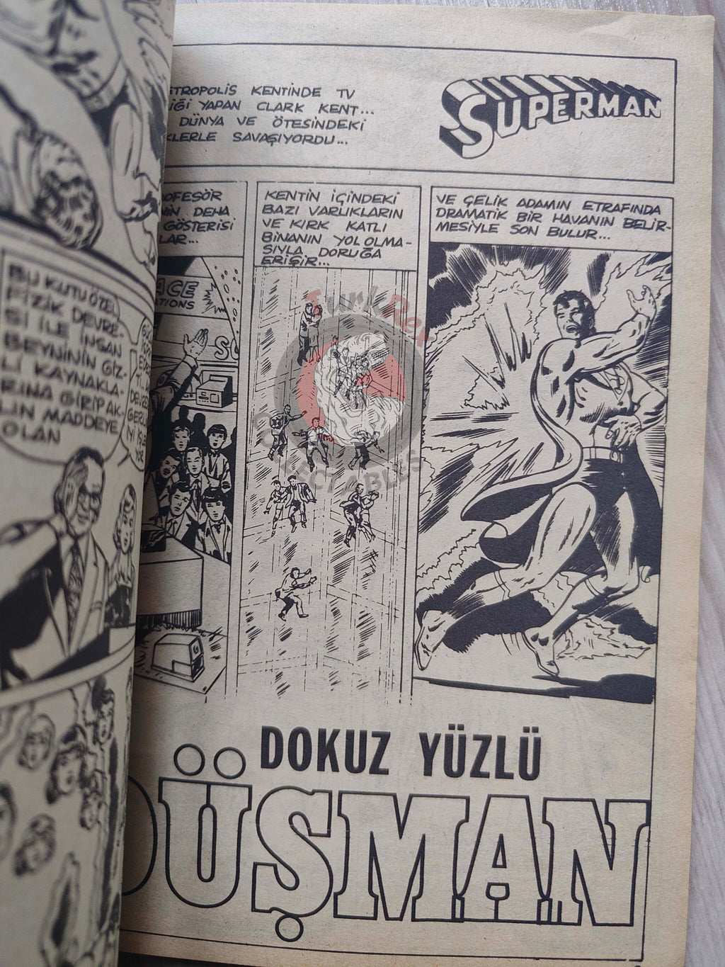 Superman Vol #18 1980s Turkish Comic Turkey #350 #351 #285 Action Comics #510 #512