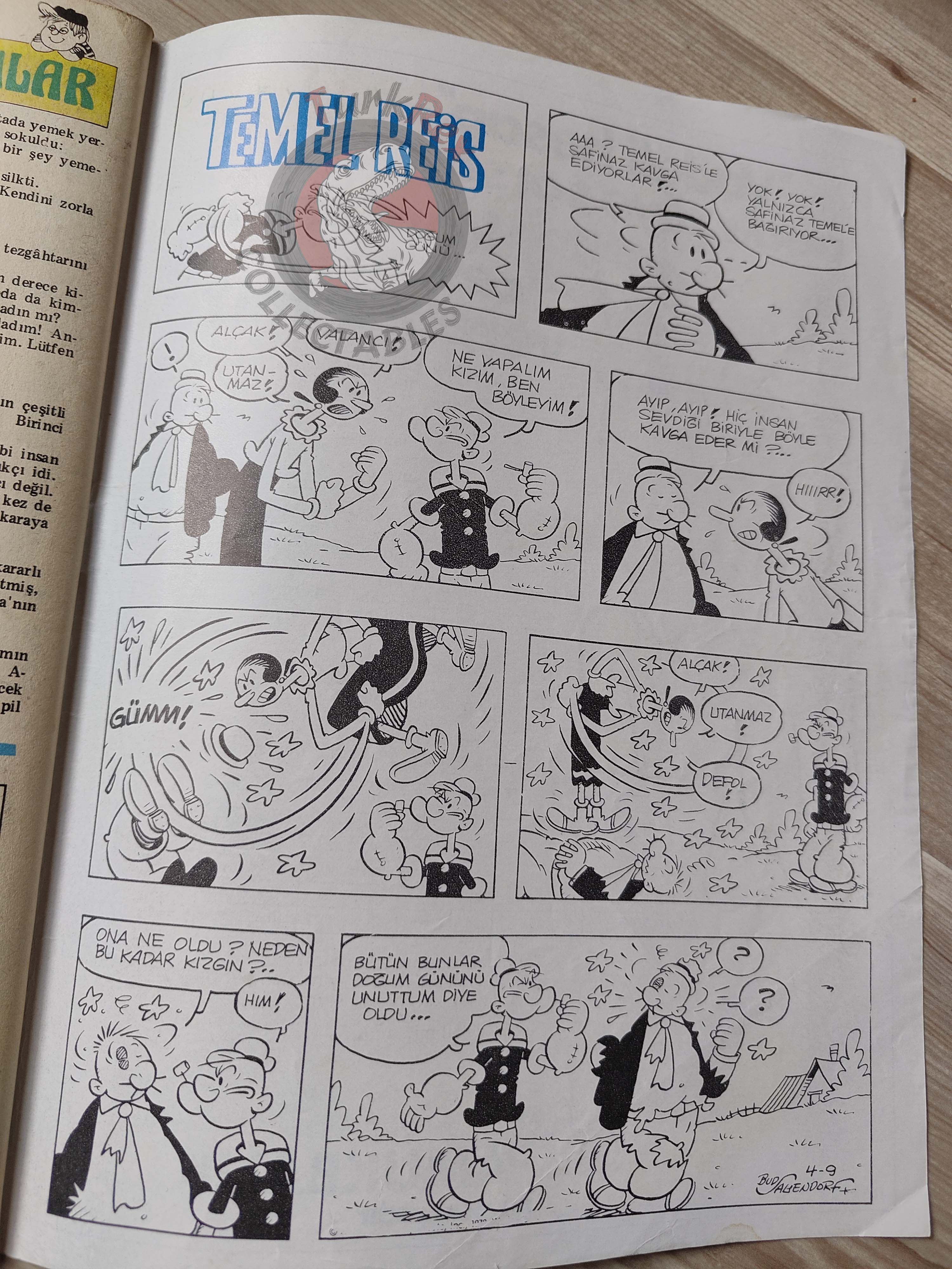 Milliyet Çocuk #28 1979 Turkish Comic Turkey Joyas Literarias Juveniles #65 Jules Verne