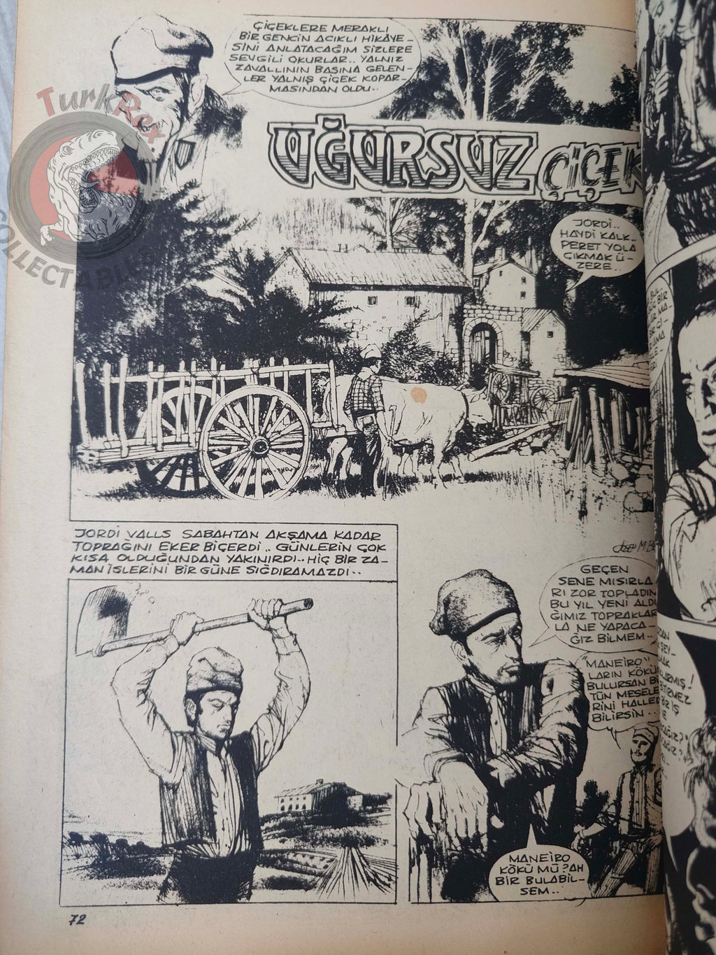 Korku February 1973 Turkish Comic Turkey Vampirella #18 Warren Creepy Eerie