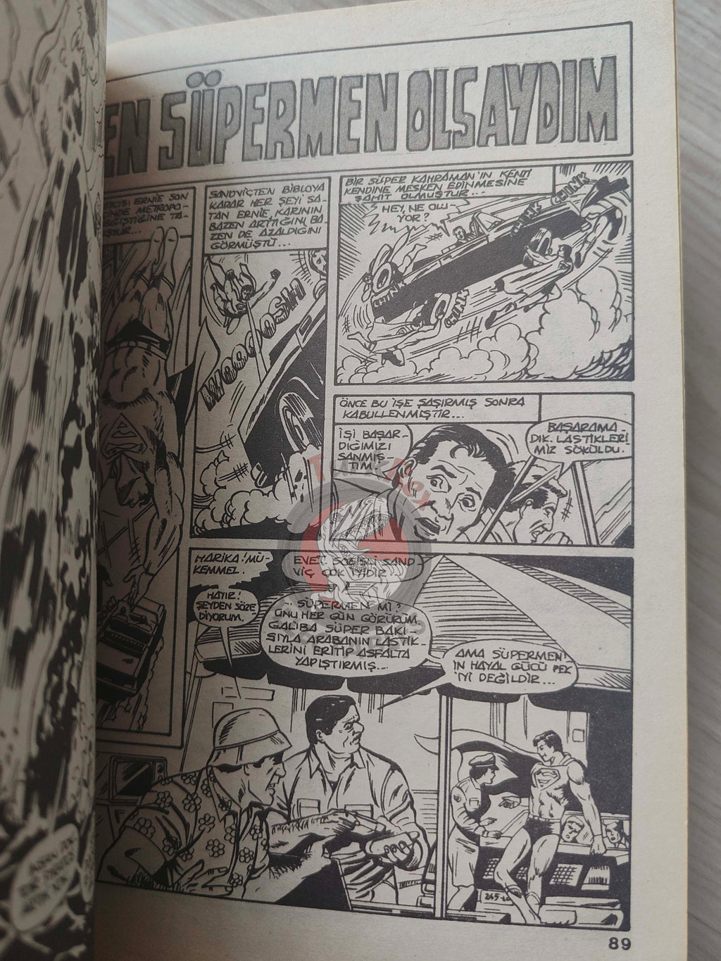 Superman Vol #26 1991 Turkish Comic Turkey #410 #412 Batman Special #2 Supergirl