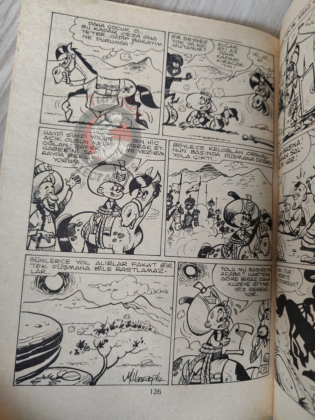 Tintin – King Ottokar's Sceptre early 1980s Turkish Edition Comic Turkey 2